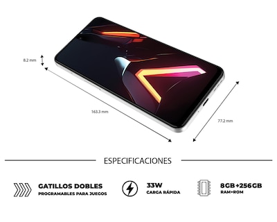 Foto 9 | Celular Nubia Neo 3 5G Liberado 256 GB Plateado