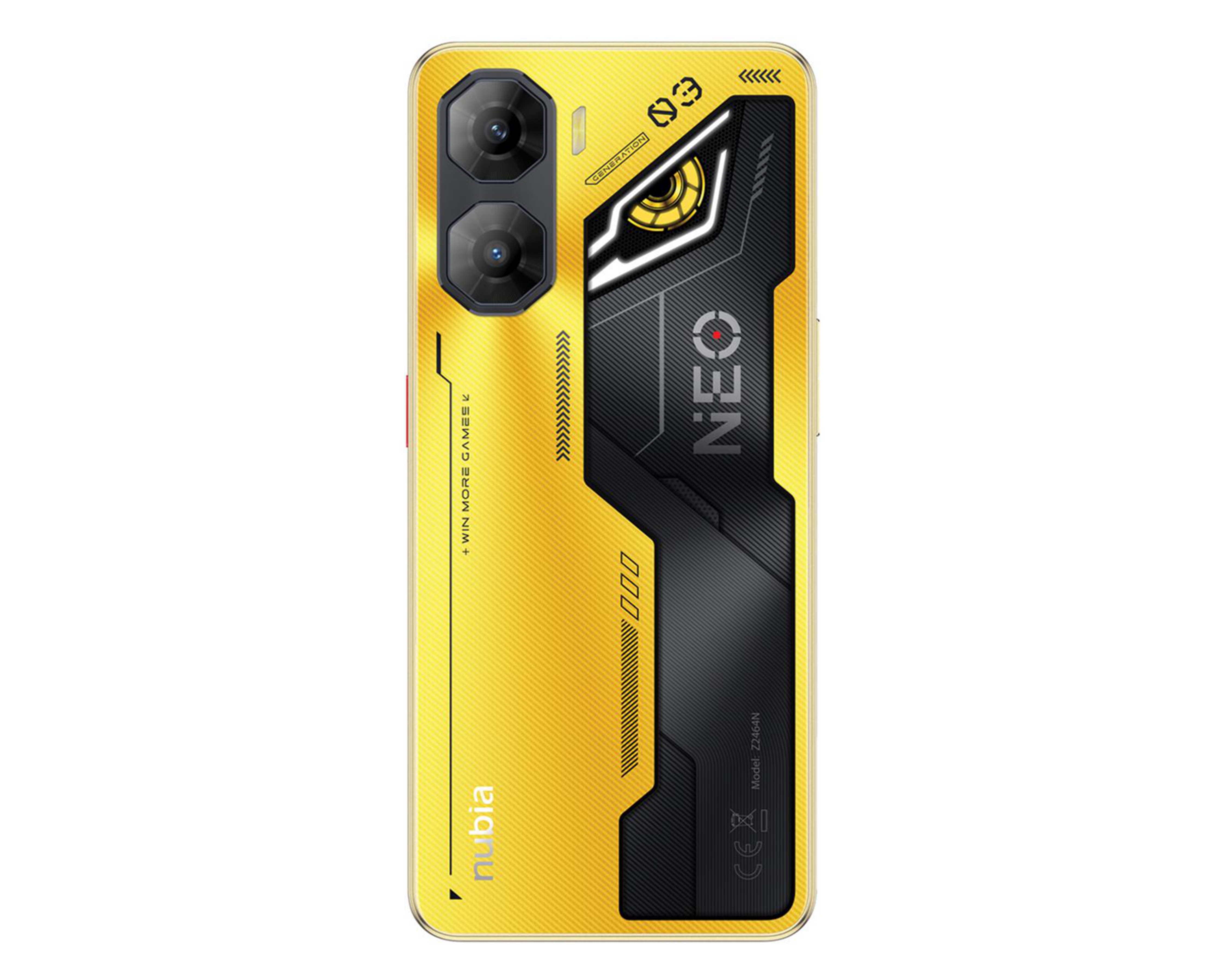 Foto 3 pulgar | Telcel Nubia Neo 3 5G 256 GB Amarillo