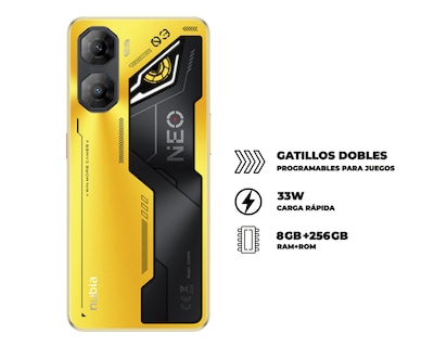 Foto 6 | Telcel Nubia Neo 3 5G 256 GB Amarillo