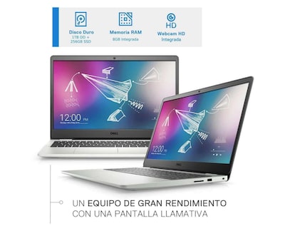 Foto 3 | Laptop Dell L3501 I581T2562GSM10 15.6" Intel Core i5 NVIDIA GeForce MX330 8 GB RAM 1 TB HDD Plateada