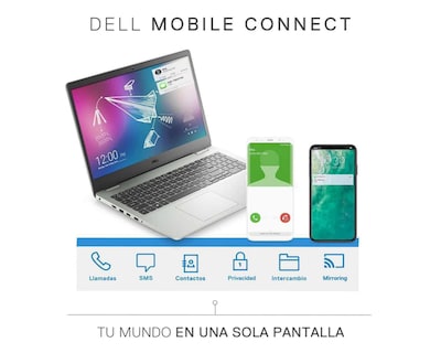 Foto 6 | Laptop Dell L3501 I581T2562GSM10 15.6" Intel Core i5 NVIDIA GeForce MX330 8 GB RAM 1 TB HDD Plateada