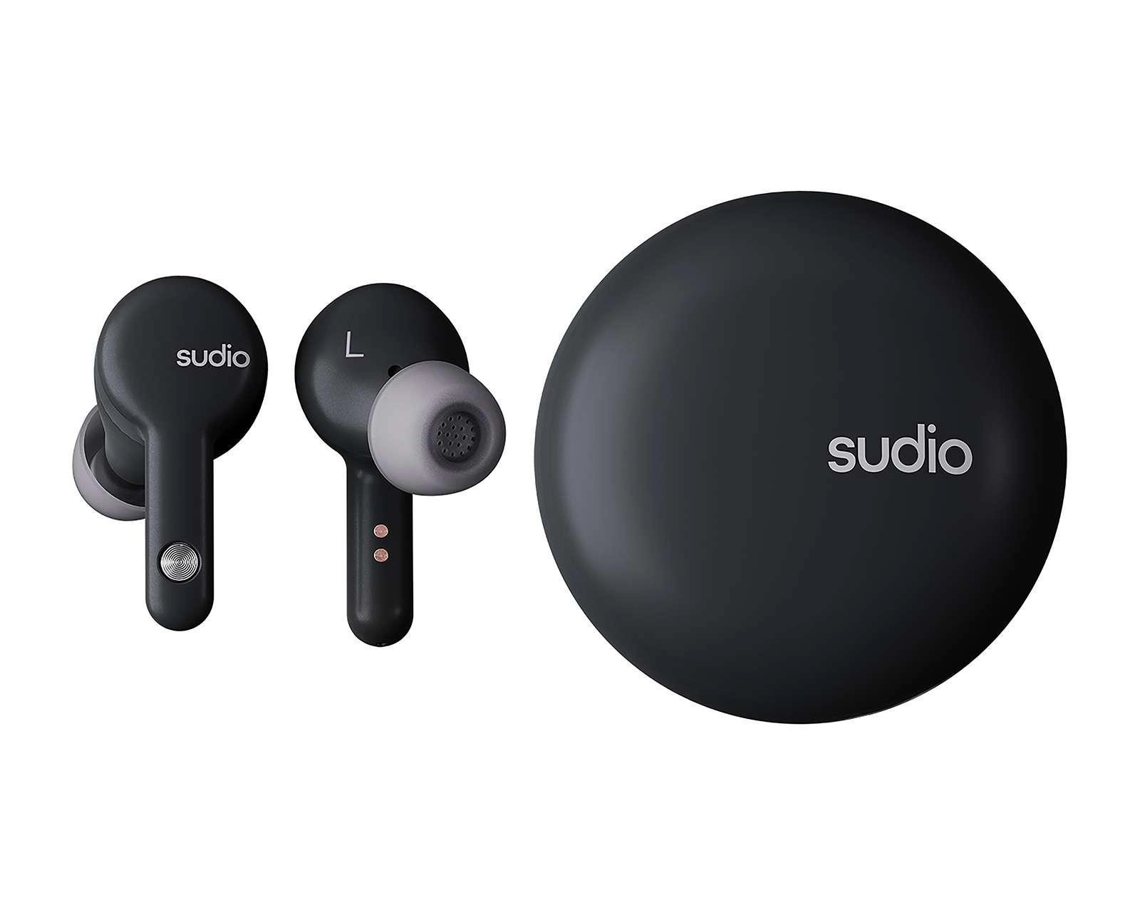 Foto 2 pulgar | Audífonos Inalámbricos Sudio Noise Cancelling Negros