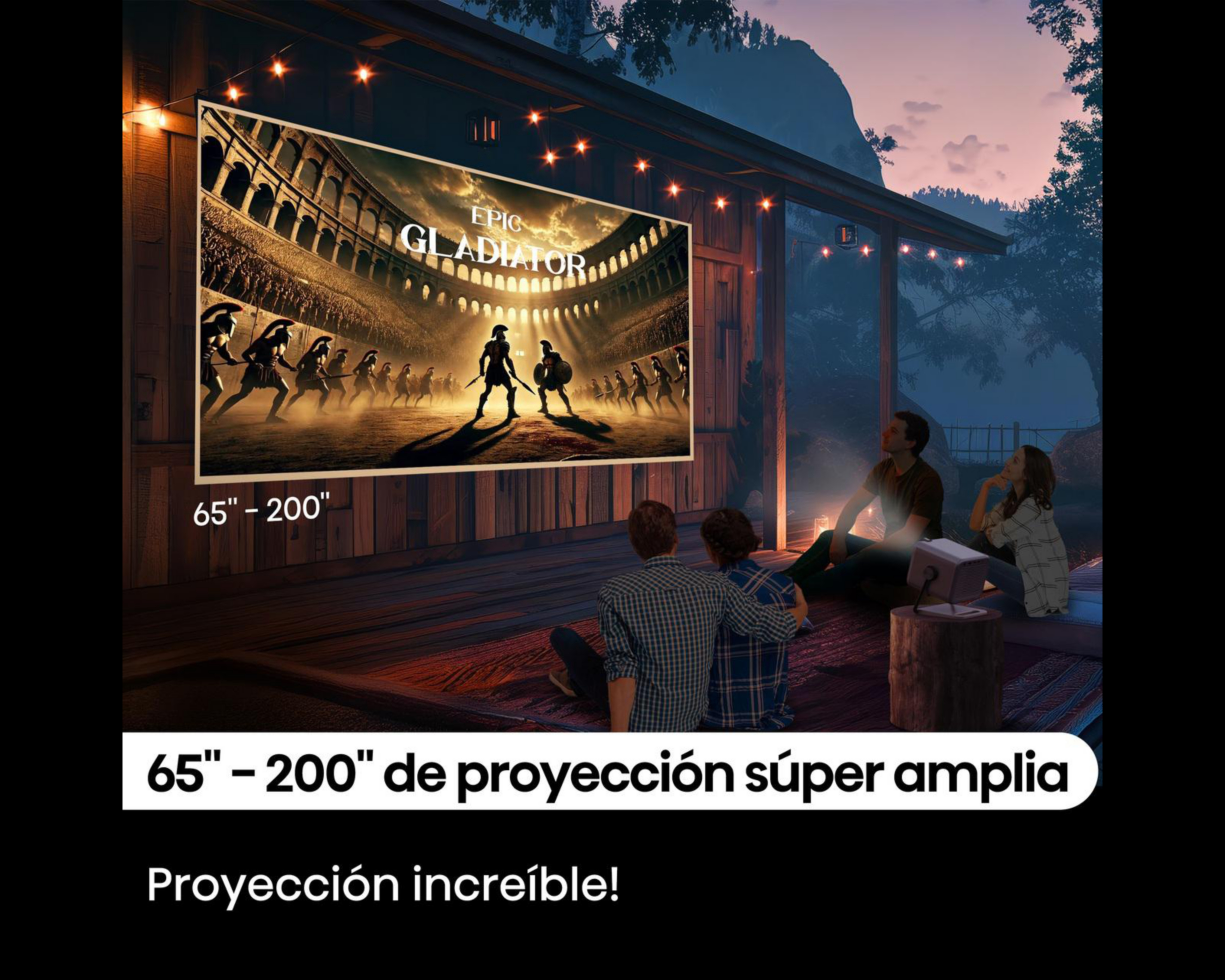 Foto 5 | Preventa Miniproyector Portátil Hisense 1300 Lúmenes 65 - 200 Pulgadas M2 Pro