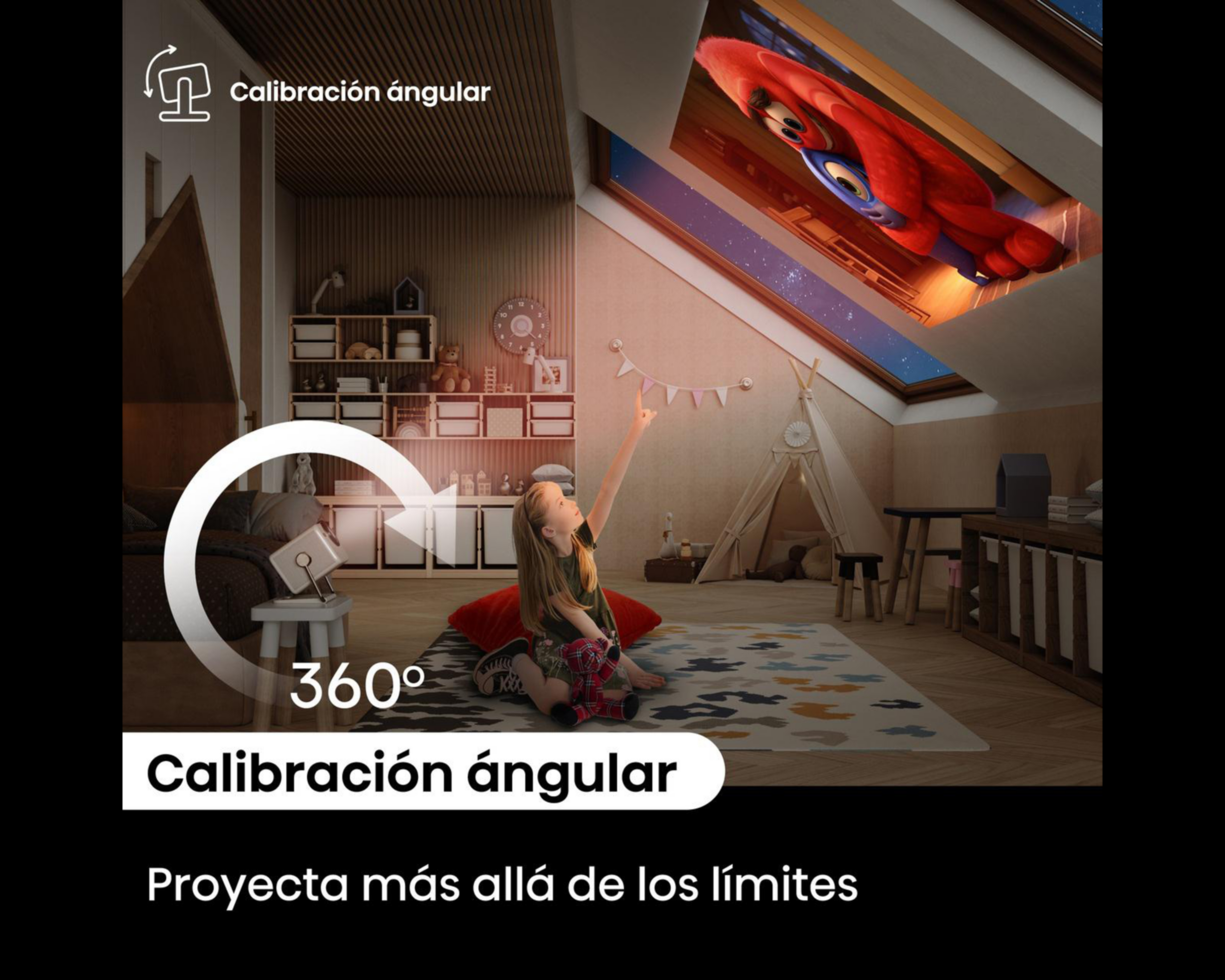 Foto 8 pulgar | Preventa Miniproyector Portátil Hisense 1300 Lúmenes 65 - 200 Pulgadas M2 Pro