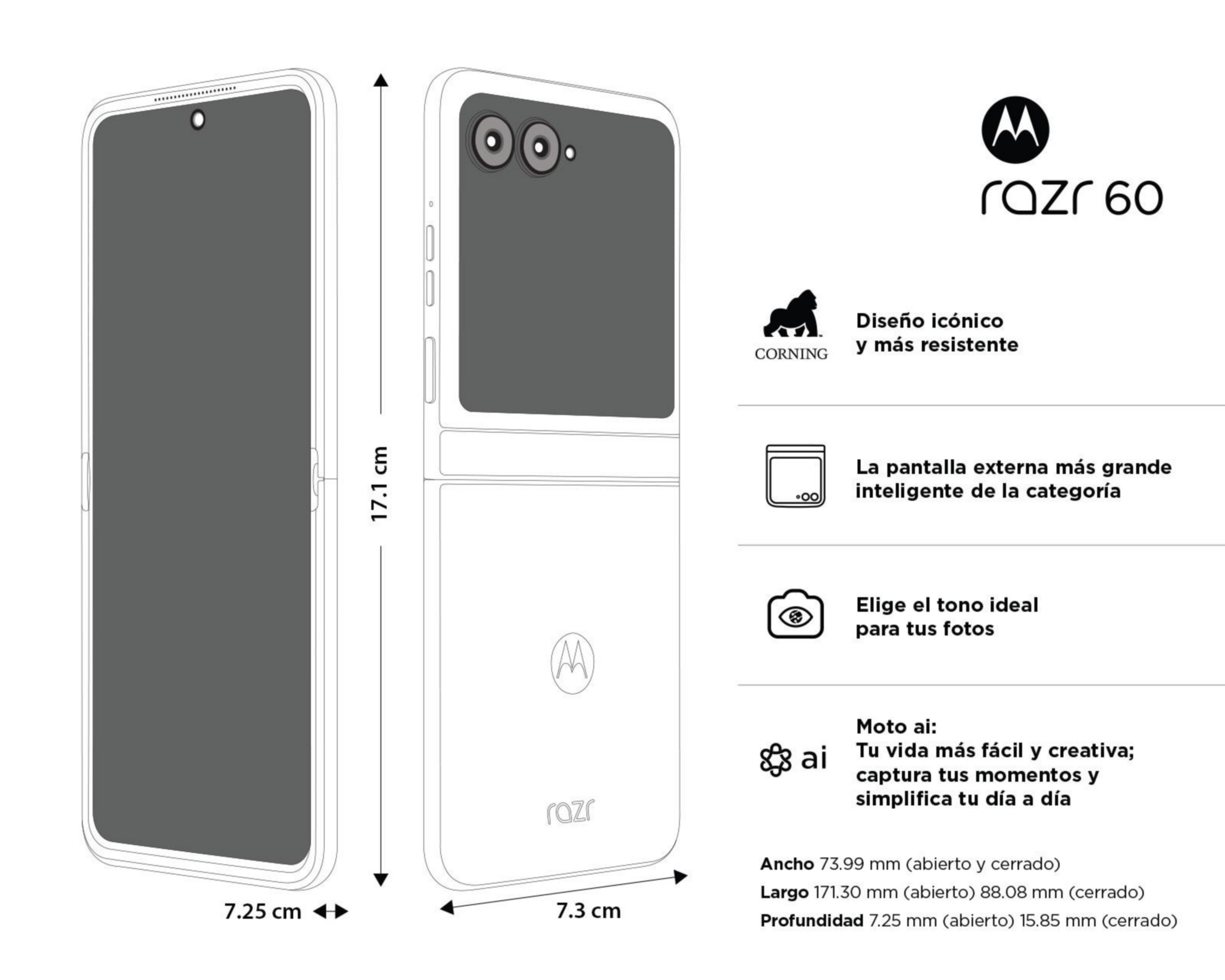 Foto 11 pulgar | Celular Motorola Razr 60 Liberado 512 GB Blanco