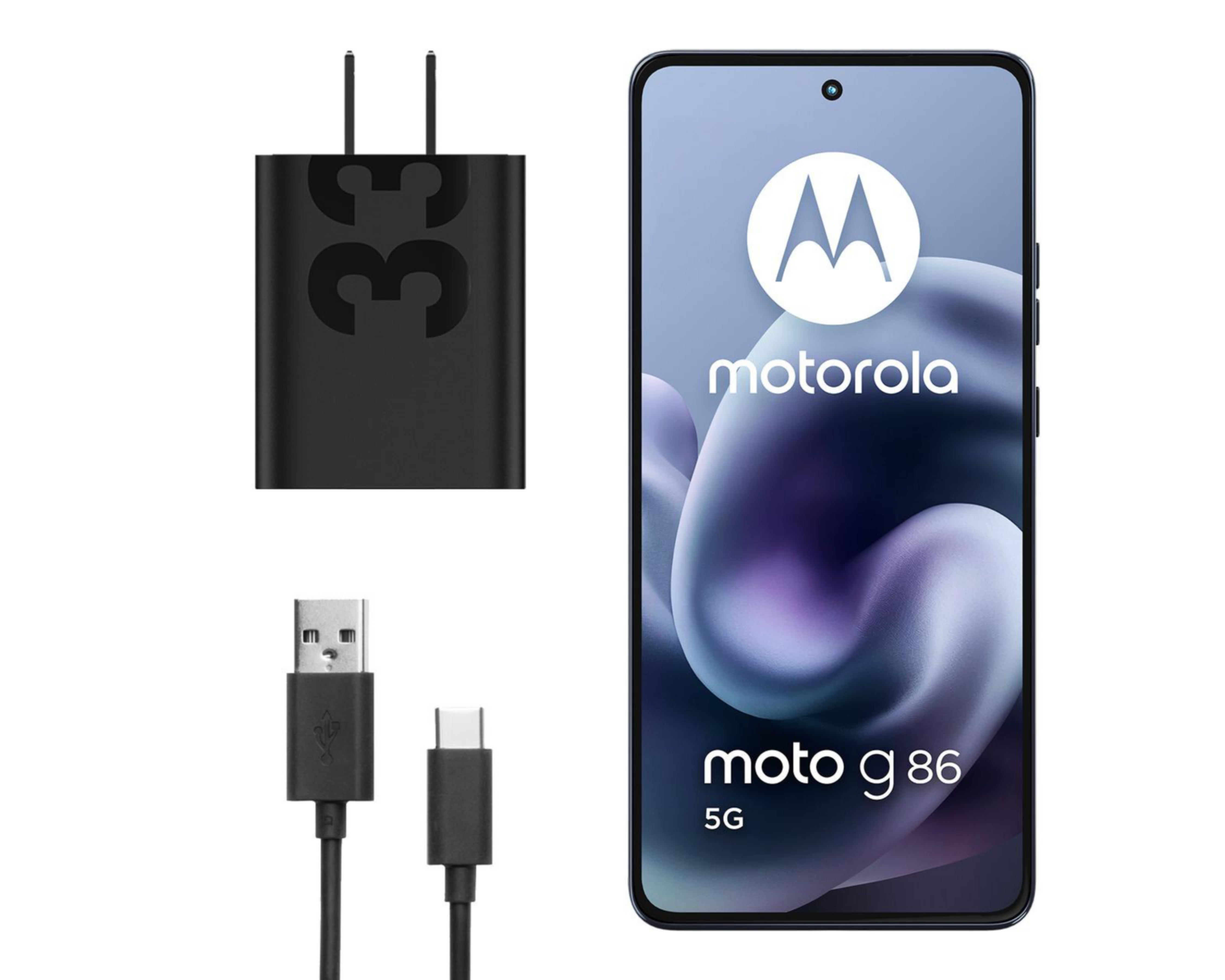 Foto 10 pulgar | Celular Motorola Moto G86 256 GB Azul