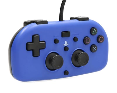 Foto 2 | Control Alámbrico para PS4 Azul