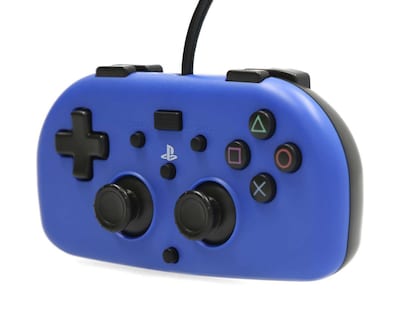 Foto 3 | Control Alámbrico para PS4 Azul