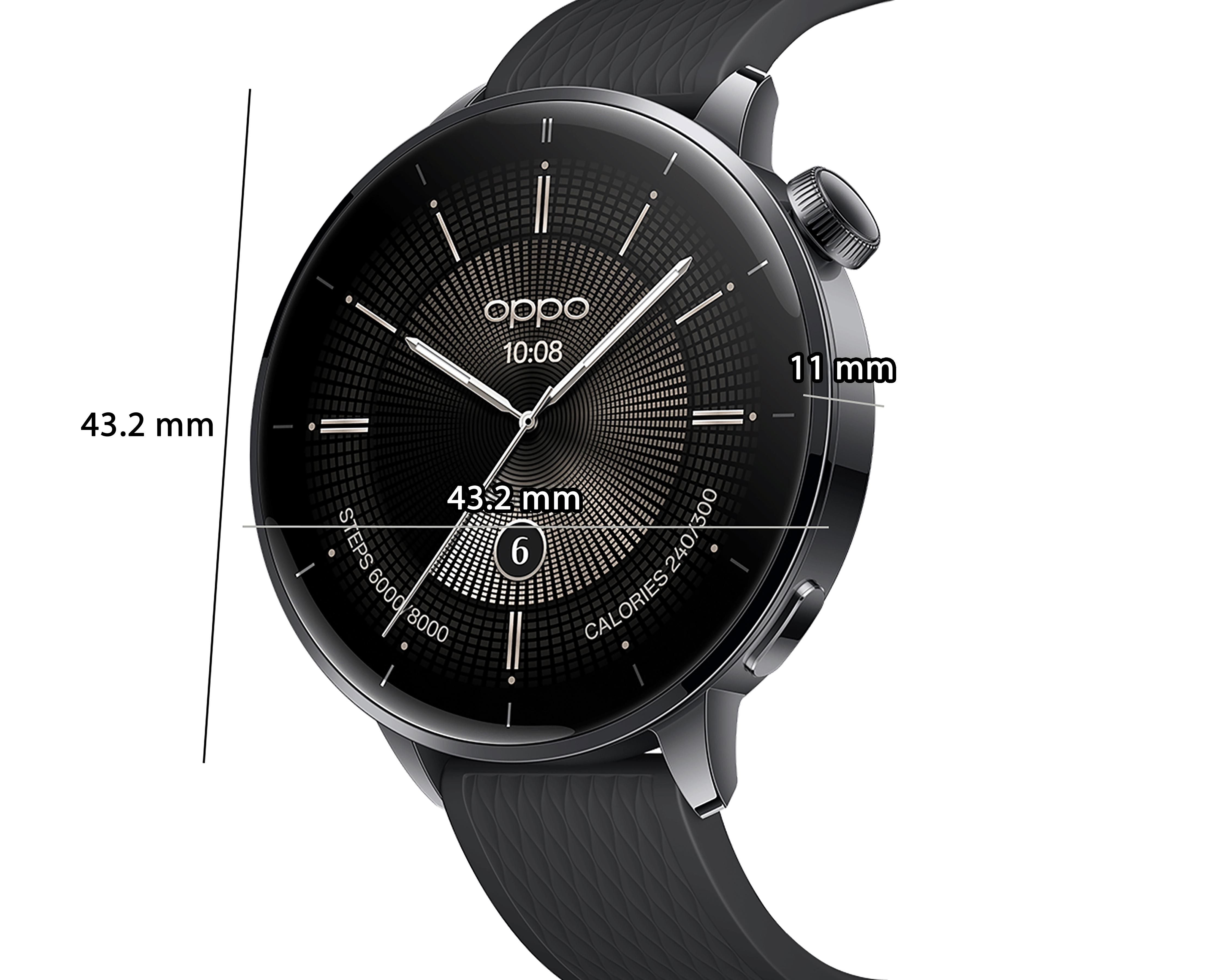 Foto 5 pulgar | Smartwatch OPPO Watch X2 Mini 43.2 mm Resistente al Agua Negro