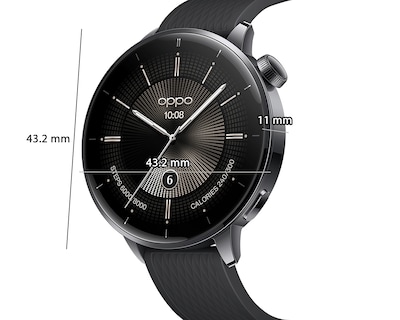Foto 4 | Smartwatch OPPO Watch X2 Mini 43.2 mm Resistente al Agua Negro