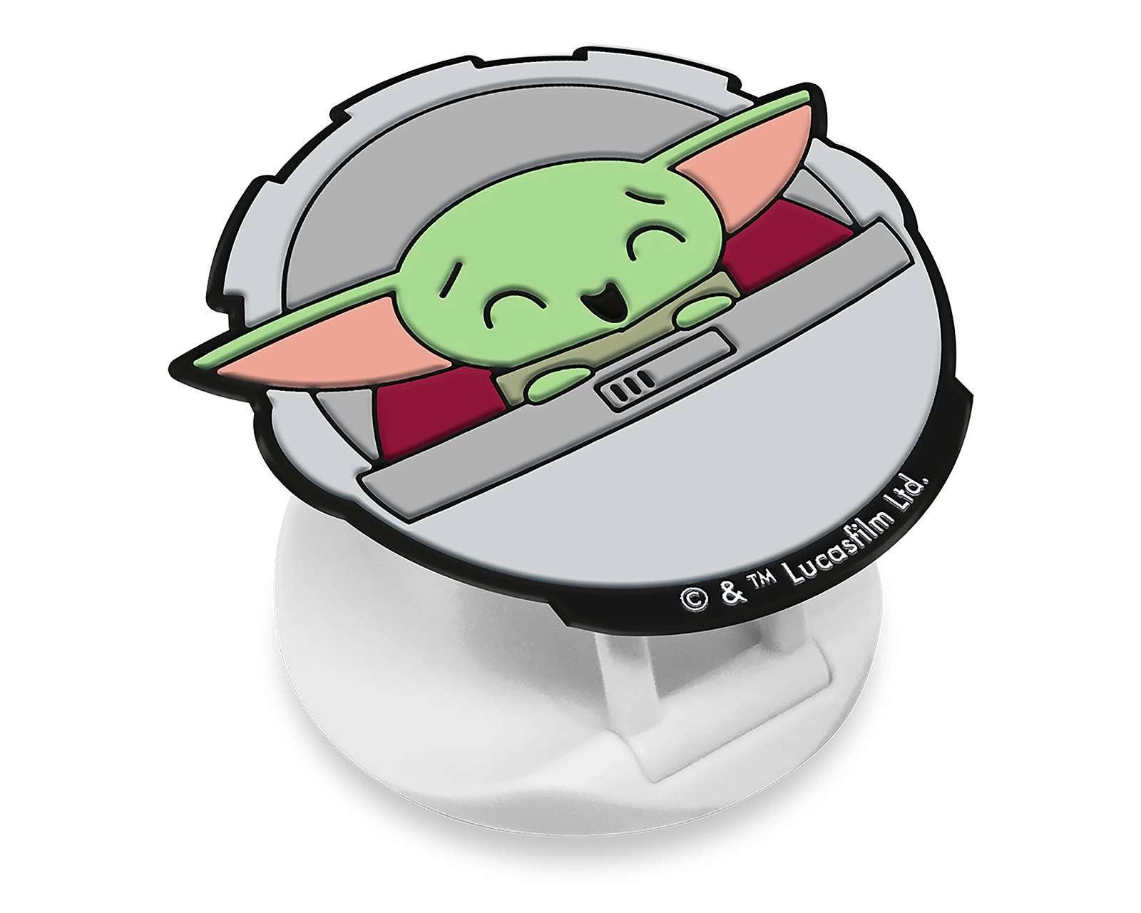 Soporte Adherible Mandalorian Verde para Celular $39