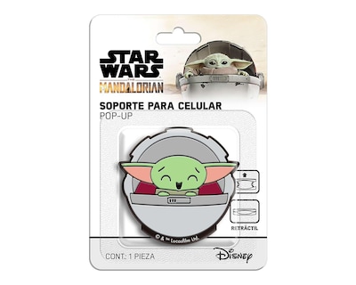 Foto 2 | Soporte Adherible Mandalorian Verde para Celular