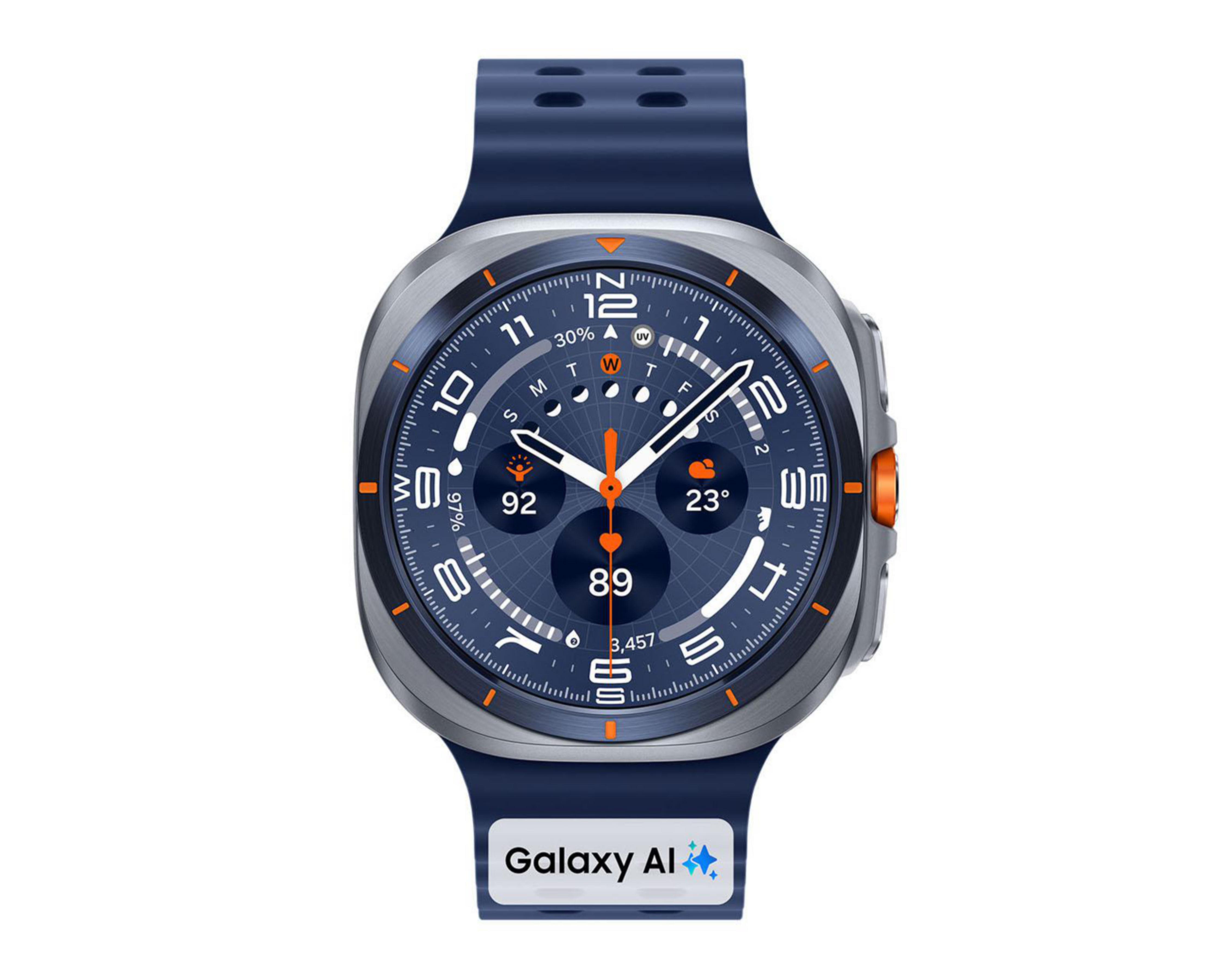 Foto 3 pulgar | Preventa Smartwatch Samsung Galaxy Watch Ultra 47 mm Azul Titanio