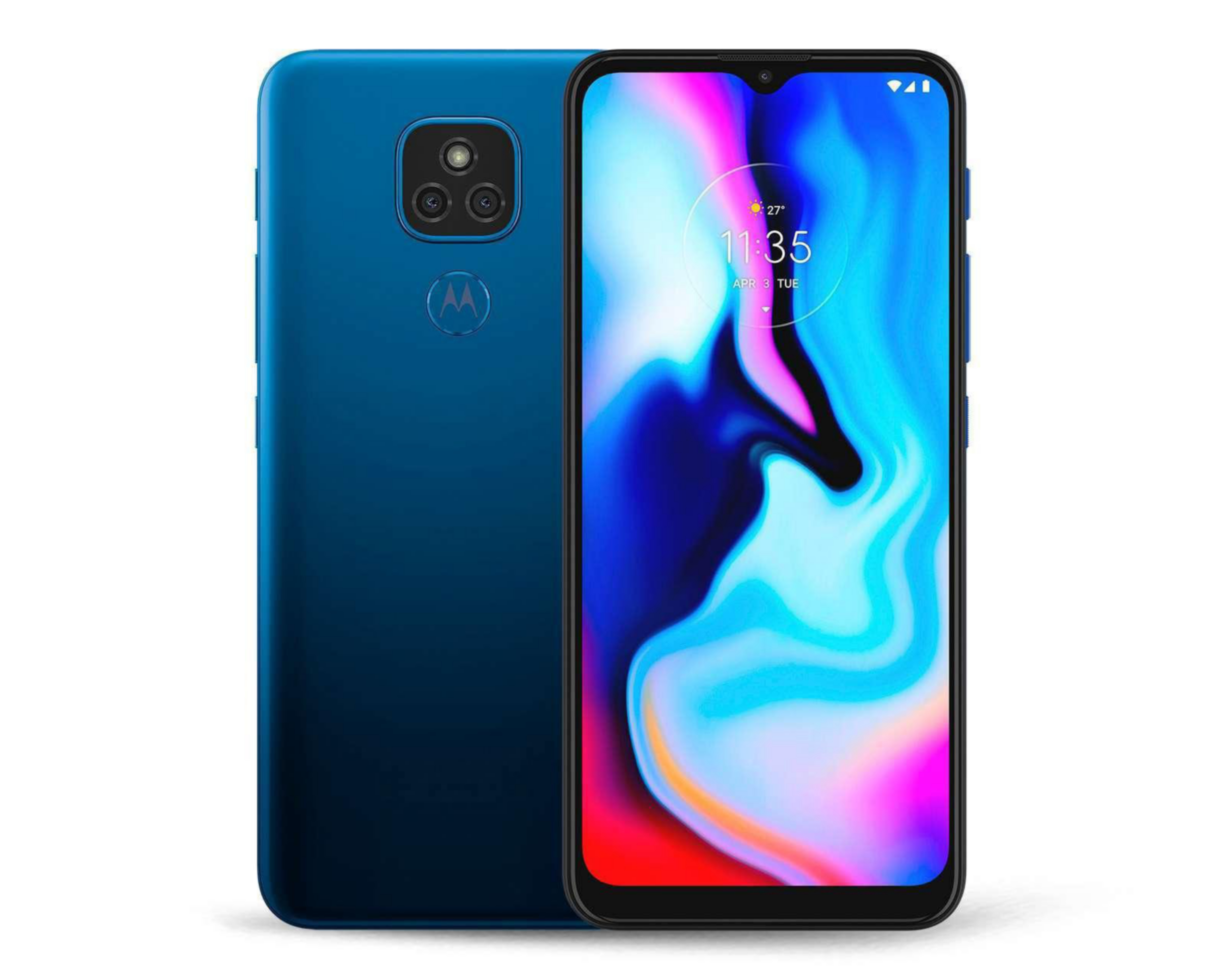 Foto 2 pulgar | Celular Motorola Liberado Moto E7 Plus 64 GB Azul