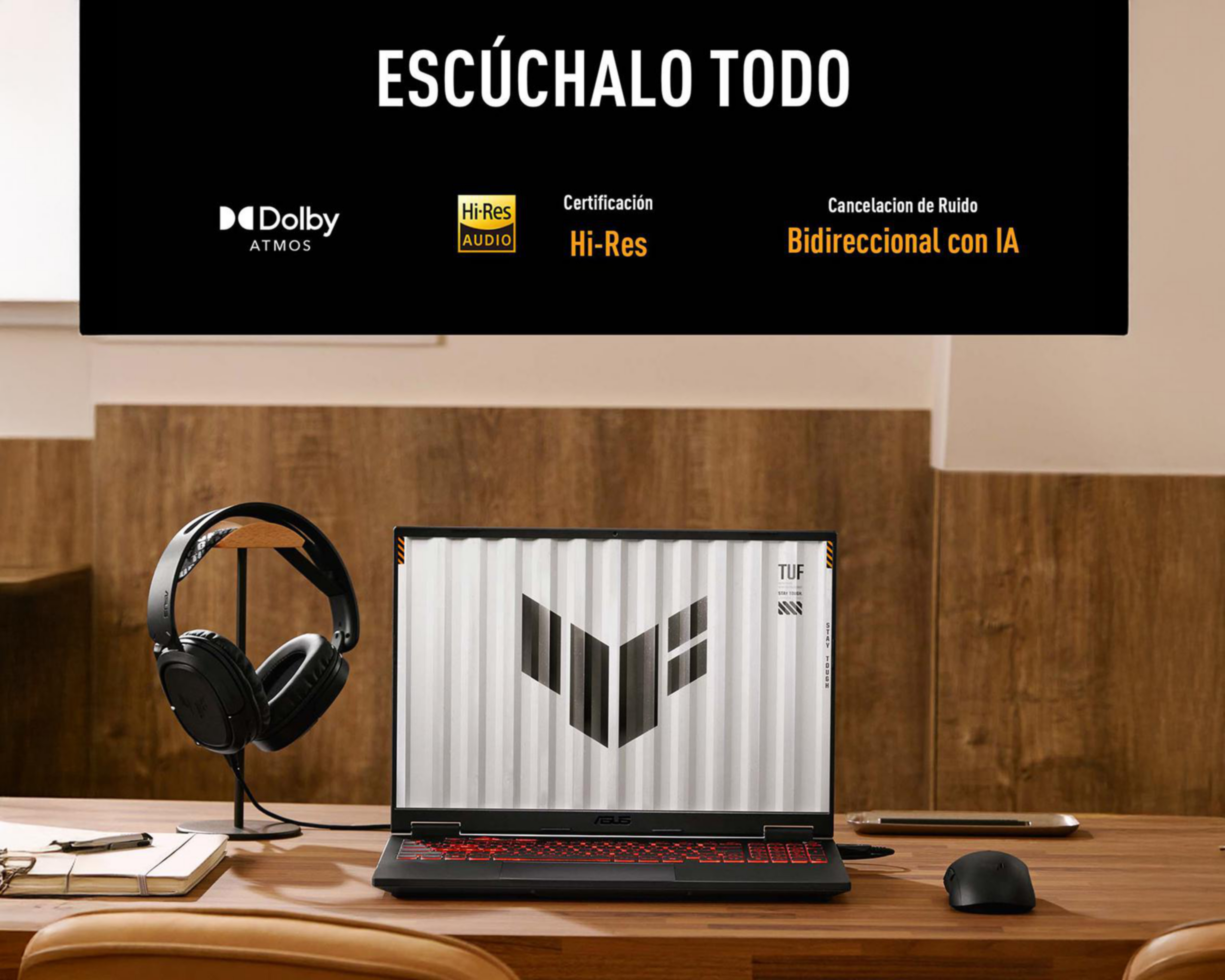 Foto 3 pulgar | Laptop Gamer Asus TUF Gaming A16 16 Pulgadas Nvidia rtx 5050 16 GB RAM 512 GB SSD Negra