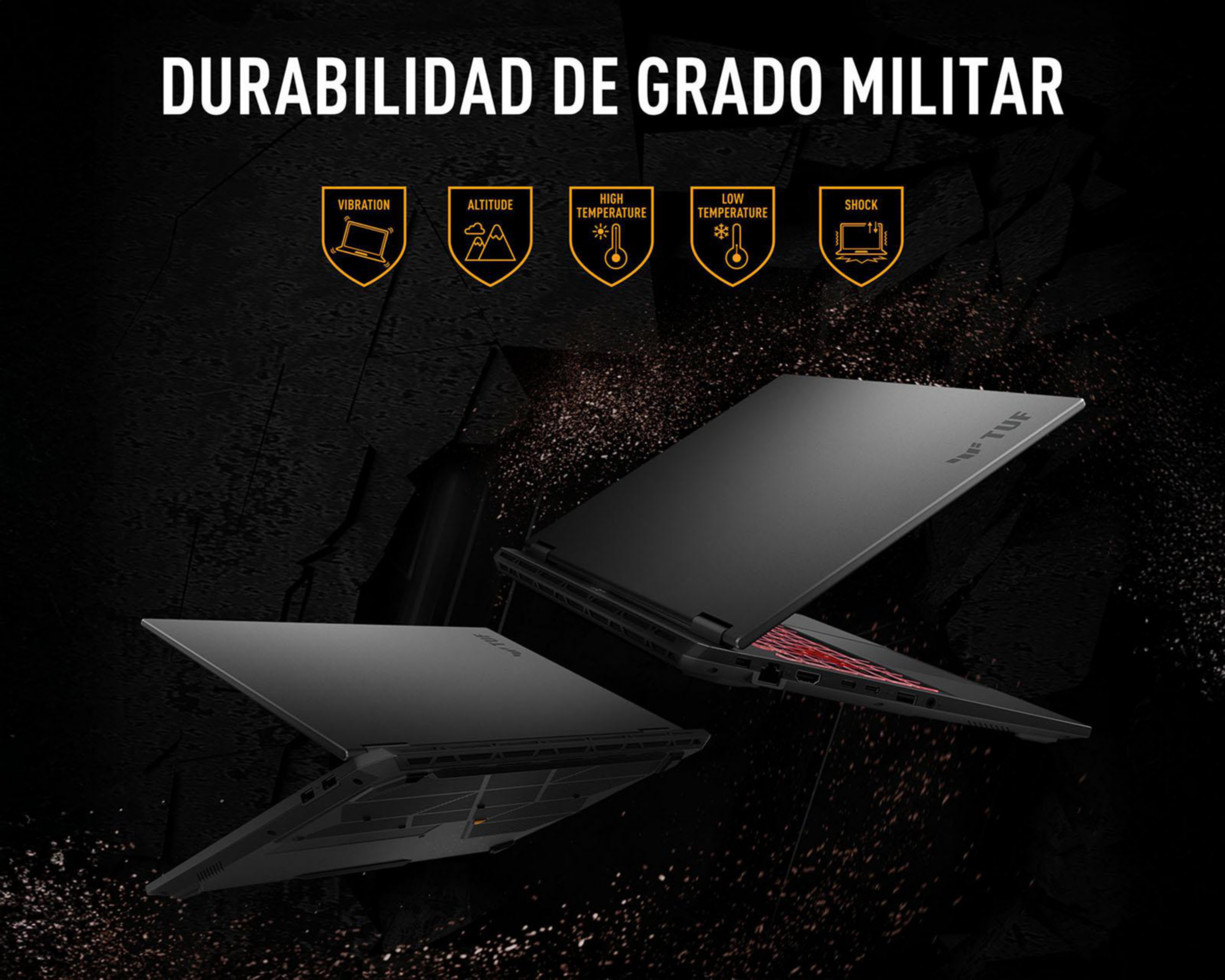 Foto 6 pulgar | Laptop Gamer Asus TUF Gaming A16 16 Pulgadas Nvidia rtx 5050 16 GB RAM 512 GB SSD Negra