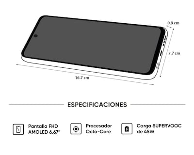 Foto 8 | Telcel Realme C71 256 GB Verde