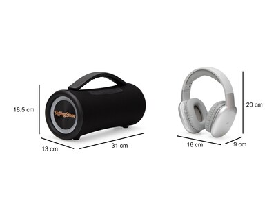 Foto 10 | Bocina Bluetooth STF Aurum + Rolling Stone 40 W con Audífonos