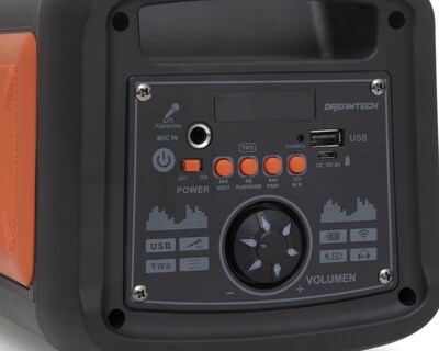 Foto 5 | Bocina Bluetooth Portátil Dreamtech PB-24DT con Luces Led