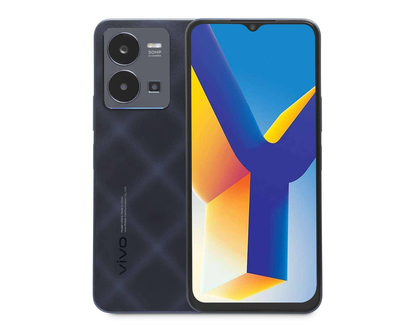 Celular Vivo Liberado Y35 128 GB Negro $3,499