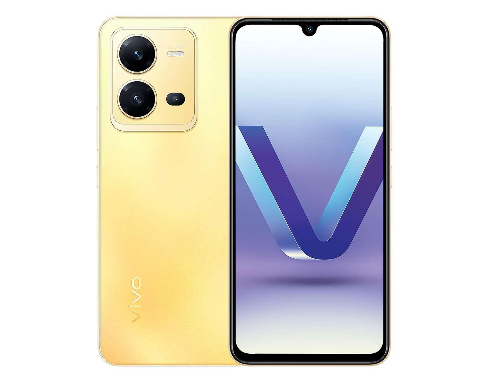 Celular Vivo Desbloqueado V25 128 GB Dorado