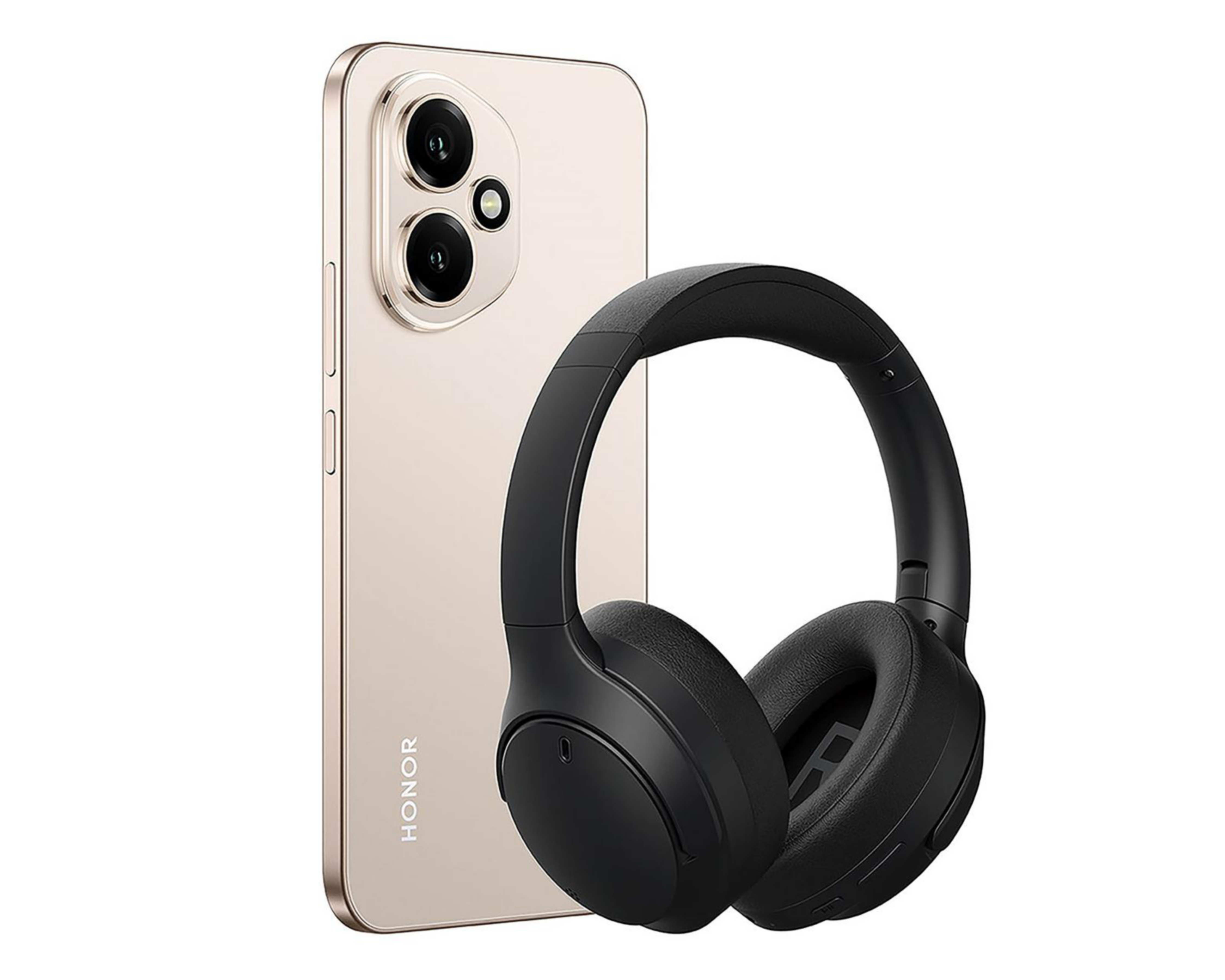 Foto 5 pulgar | Movistar Honor 400 512 GB Dorado + Audífonos