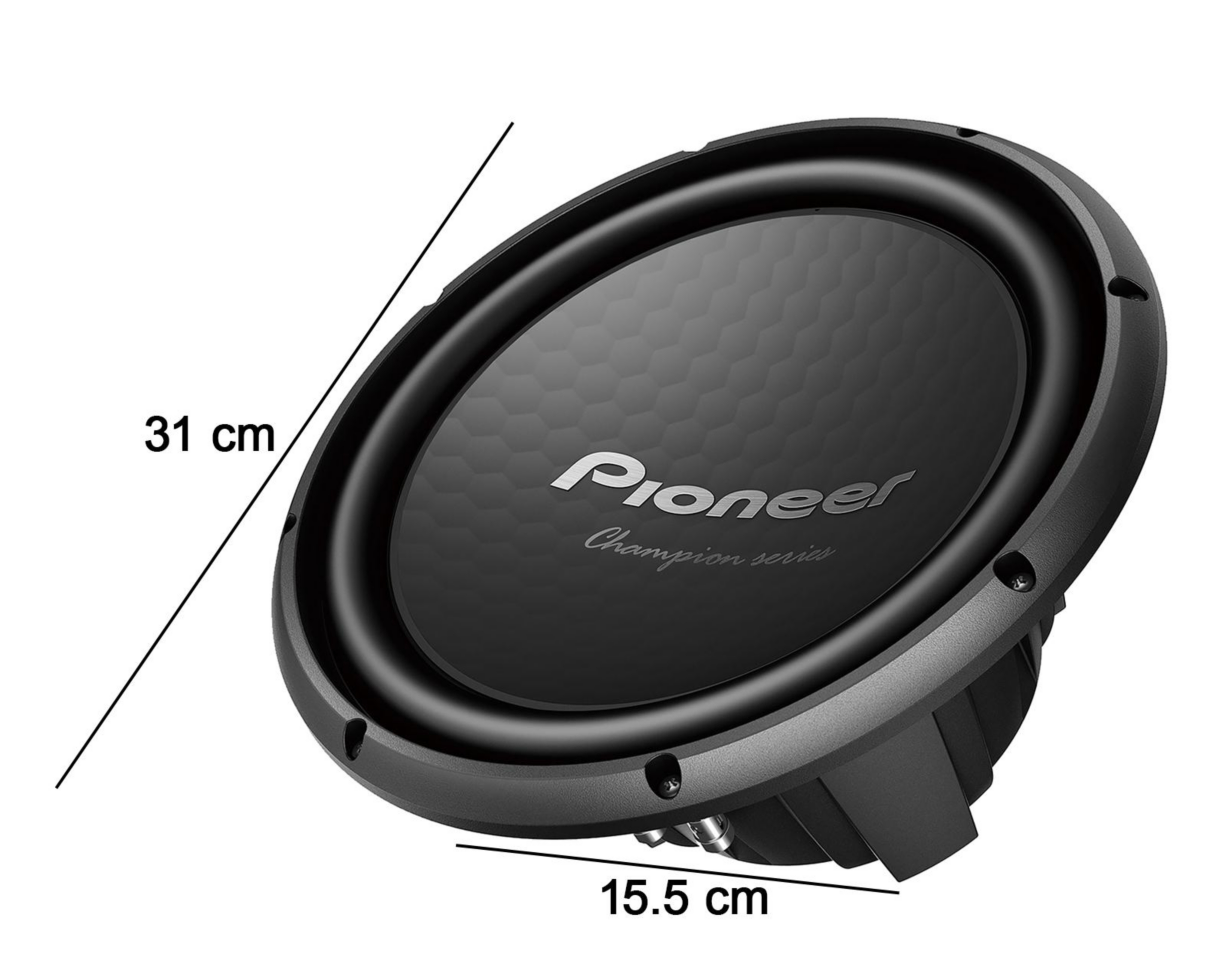 Foto 8 pulgar | Subwoofer Pioneer 12 Pulgadas 1500W Doble Bobina