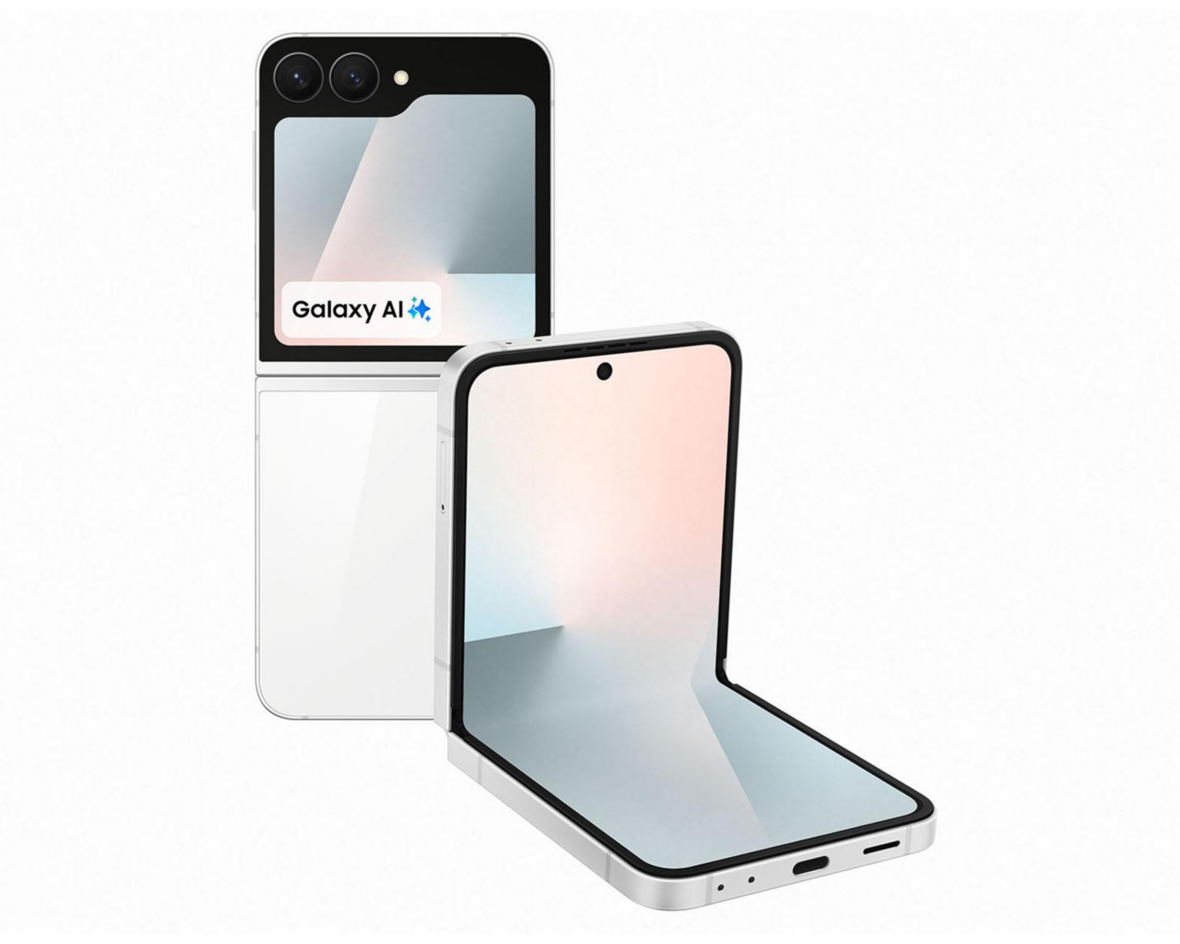 Preventa Celular Samsung Galaxy Z Flip 7 FE Liberado 128 GB Blanco $20,499