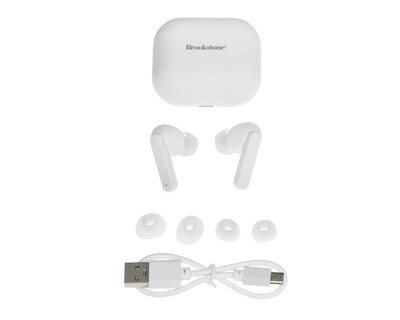 Foto 3 | Audífonos True Wireless Brookstone con Aislamiento de Ruido BSTWS27