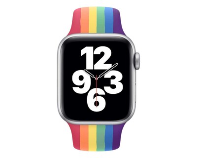 Foto 3 | Correa Deportiva Edición Orgullo para Apple Watch de 42/44/45 mm