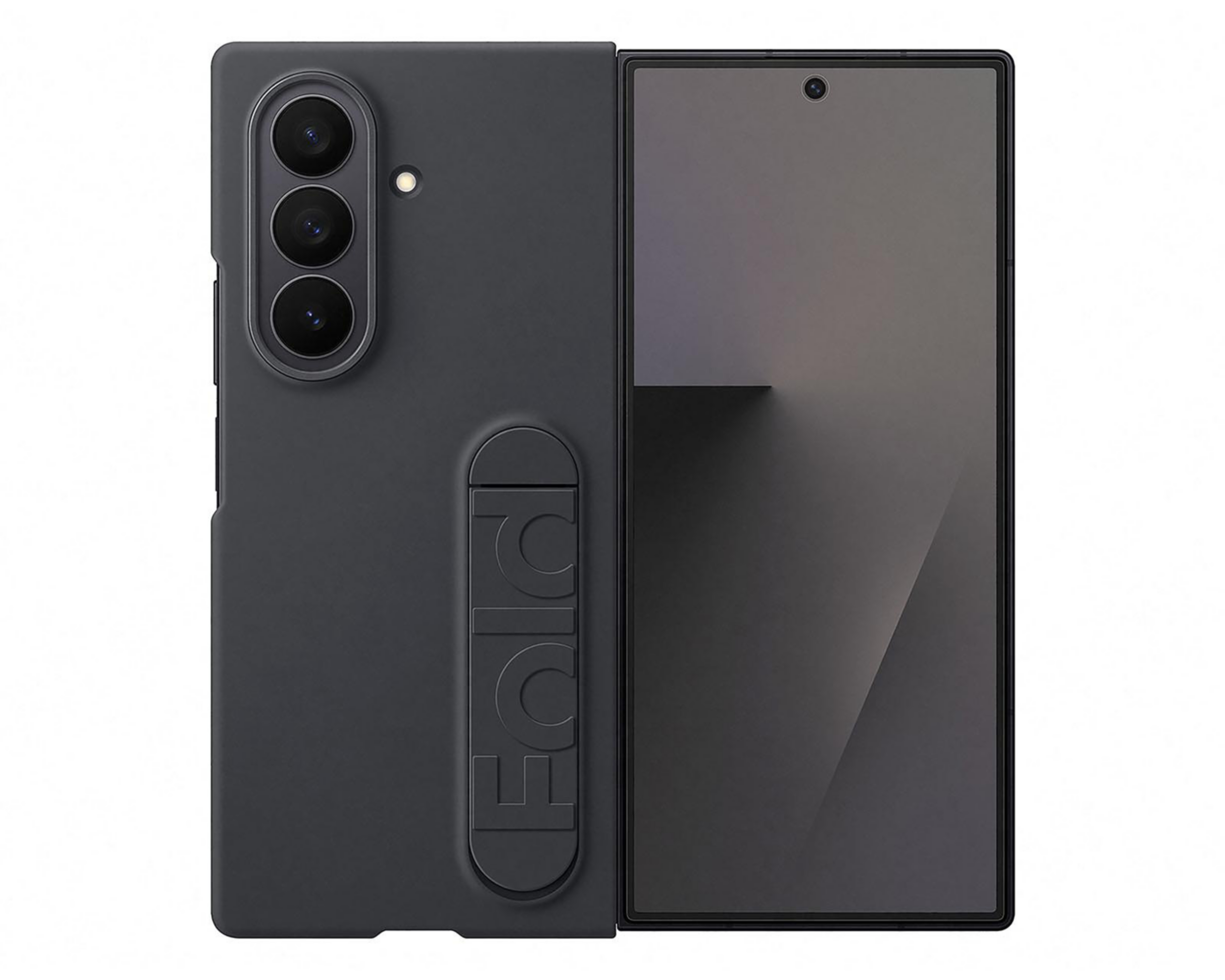 Foto 1 | Preventa Funda de Silicón Samsung para Galaxy Z Fold 7 Negra