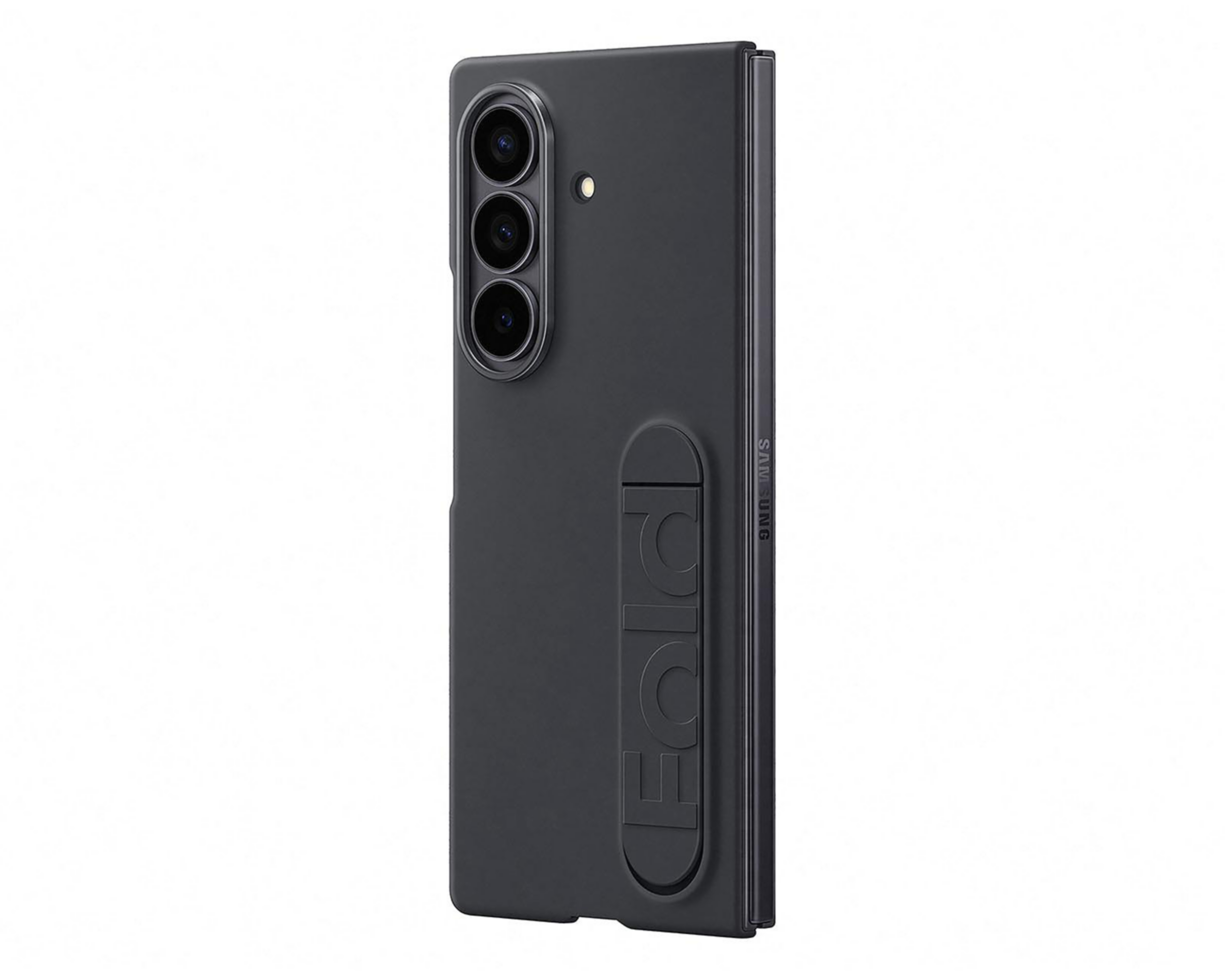 Foto 4 pulgar | Preventa Funda de Silicón Samsung para Galaxy Z Fold 7 Negra