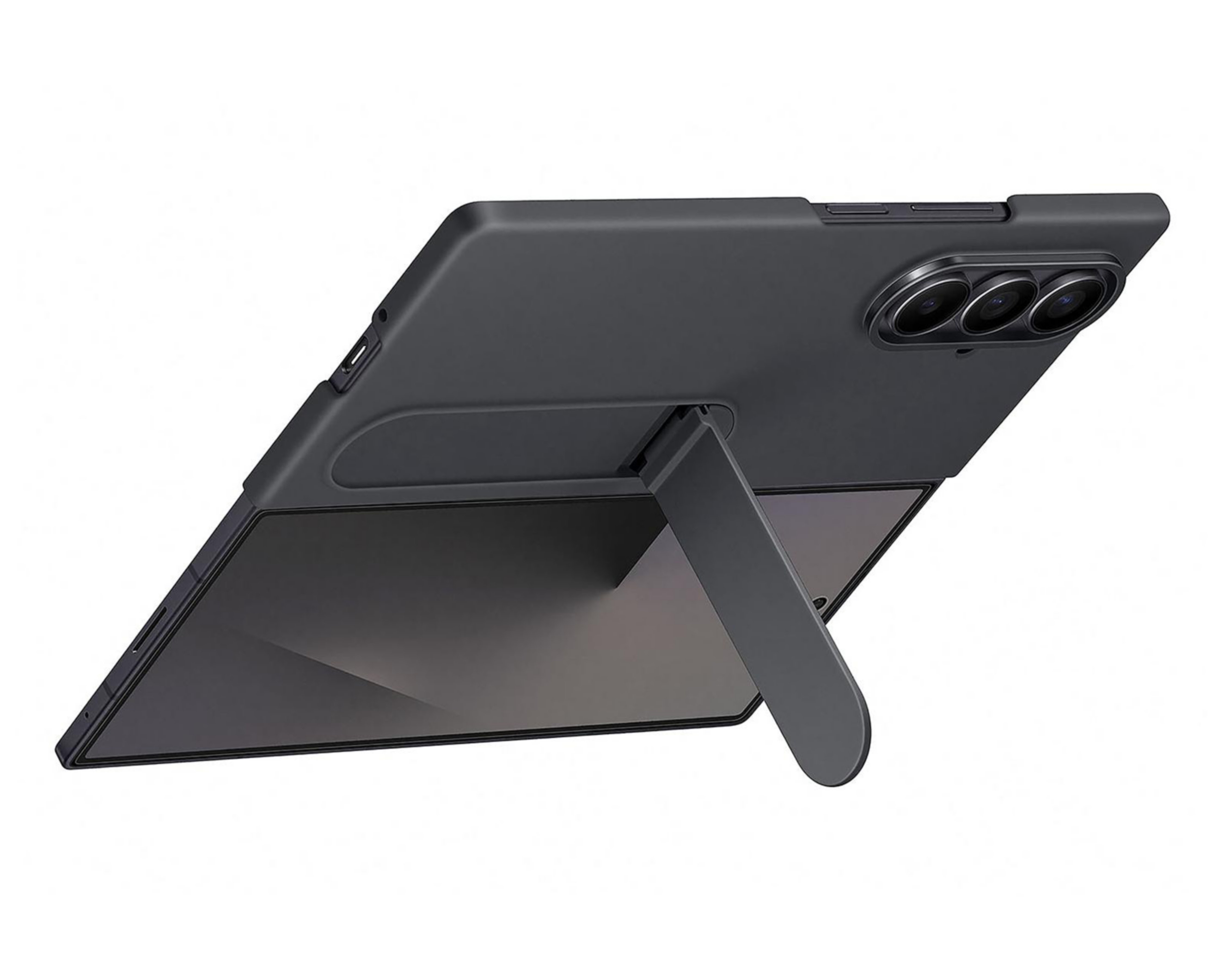 Foto 6 pulgar | Preventa Funda de Silicón Samsung para Galaxy Z Fold 7 Negra