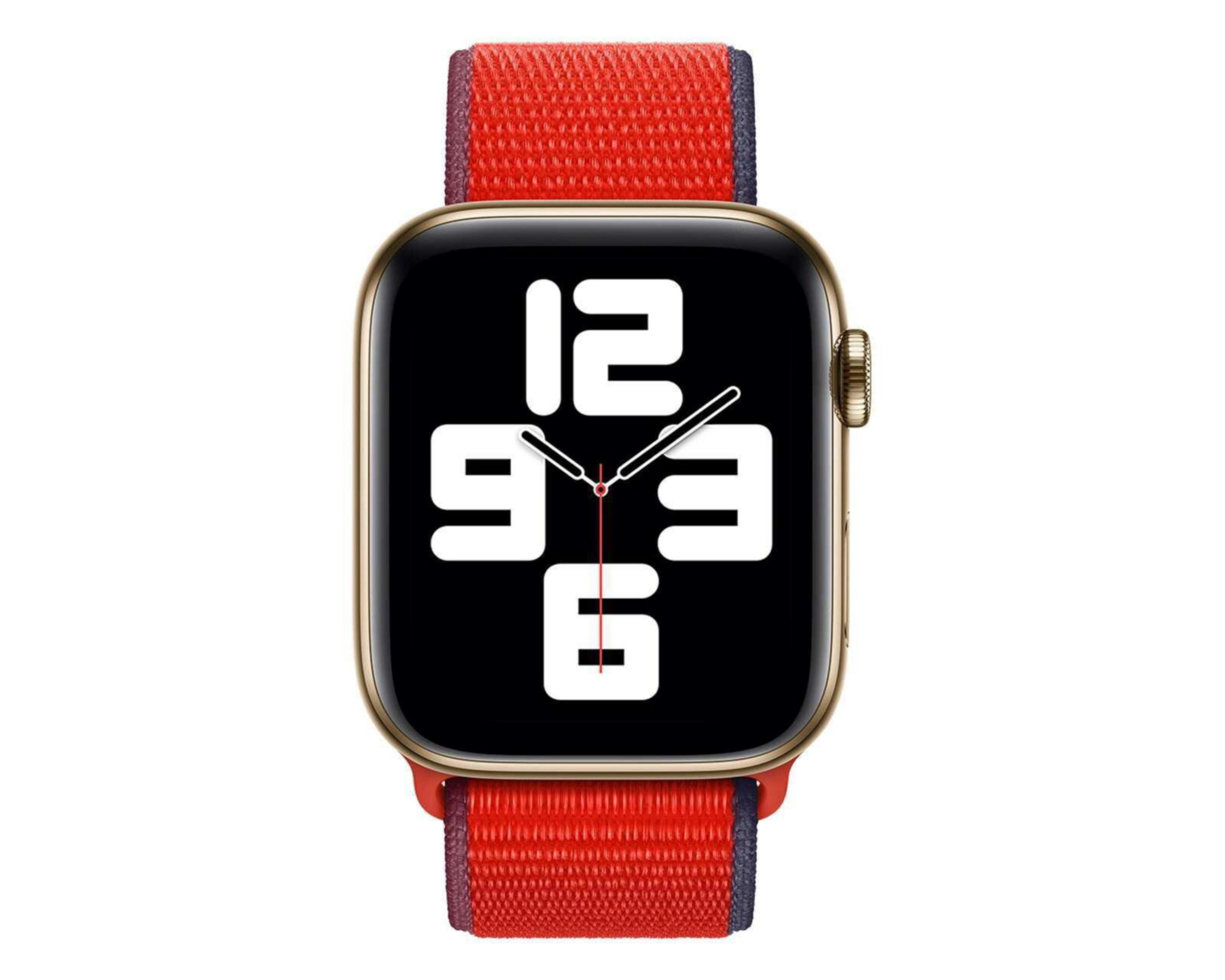 Foto 4 pulgar | Correa Deportiva Roja para Apple Watch de 42/44/45 mm