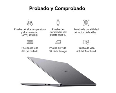 Foto 3 | Laptop Huawei Matebook D14 14'' Windows 11 Home Intel Core i5 16 GB RAM 512 GB SSD Plata