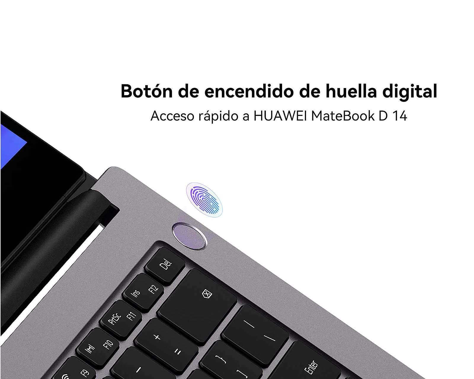 Foto 5 pulgar | Laptop Huawei Matebook D14 14'' Windows 11 Home Intel Core i5 16 GB RAM 512 GB SSD Plata