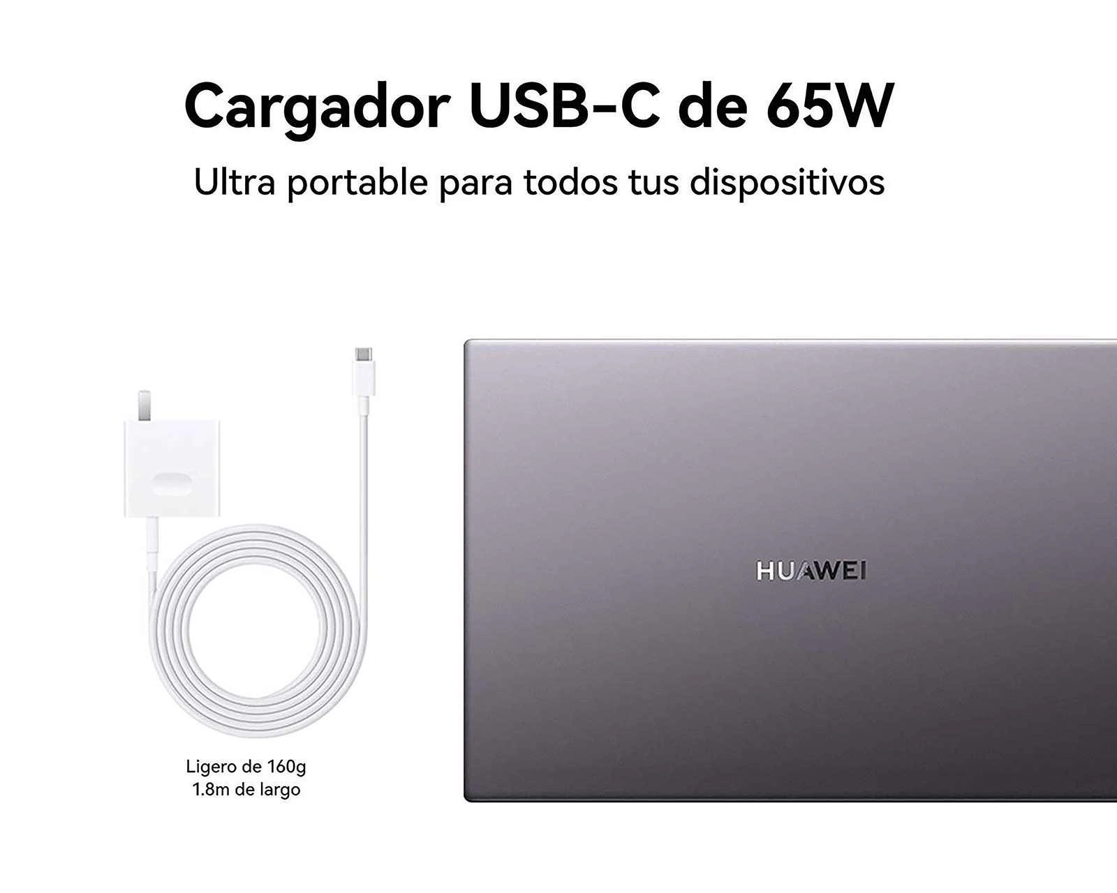 Foto 9 pulgar | Laptop Huawei Matebook D14 14'' Windows 11 Home Intel Core i5 16 GB RAM 512 GB SSD Plata