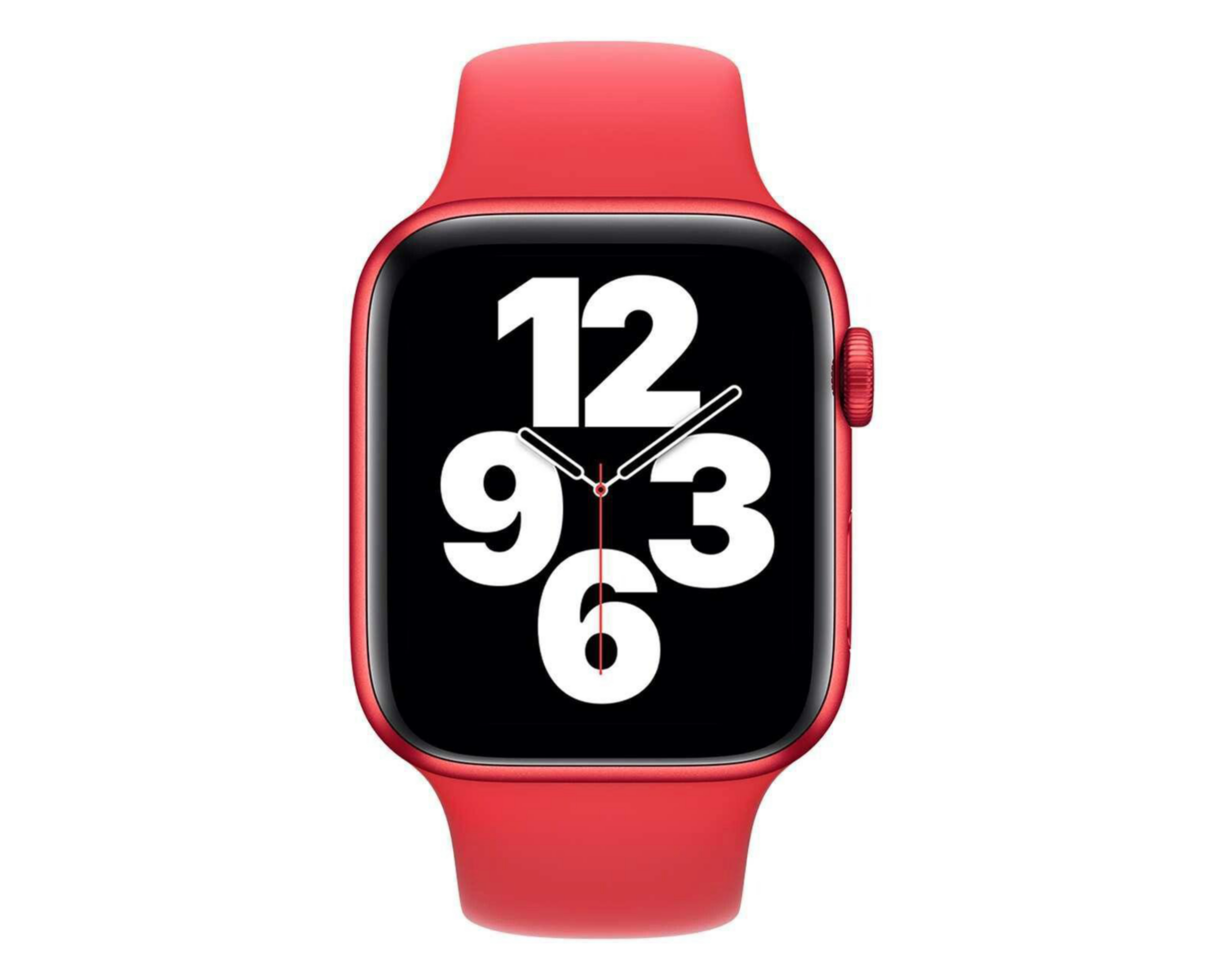 Foto 4 pulgar | Correa Deportiva Roja para Apple Watch de 42/44/45 mm