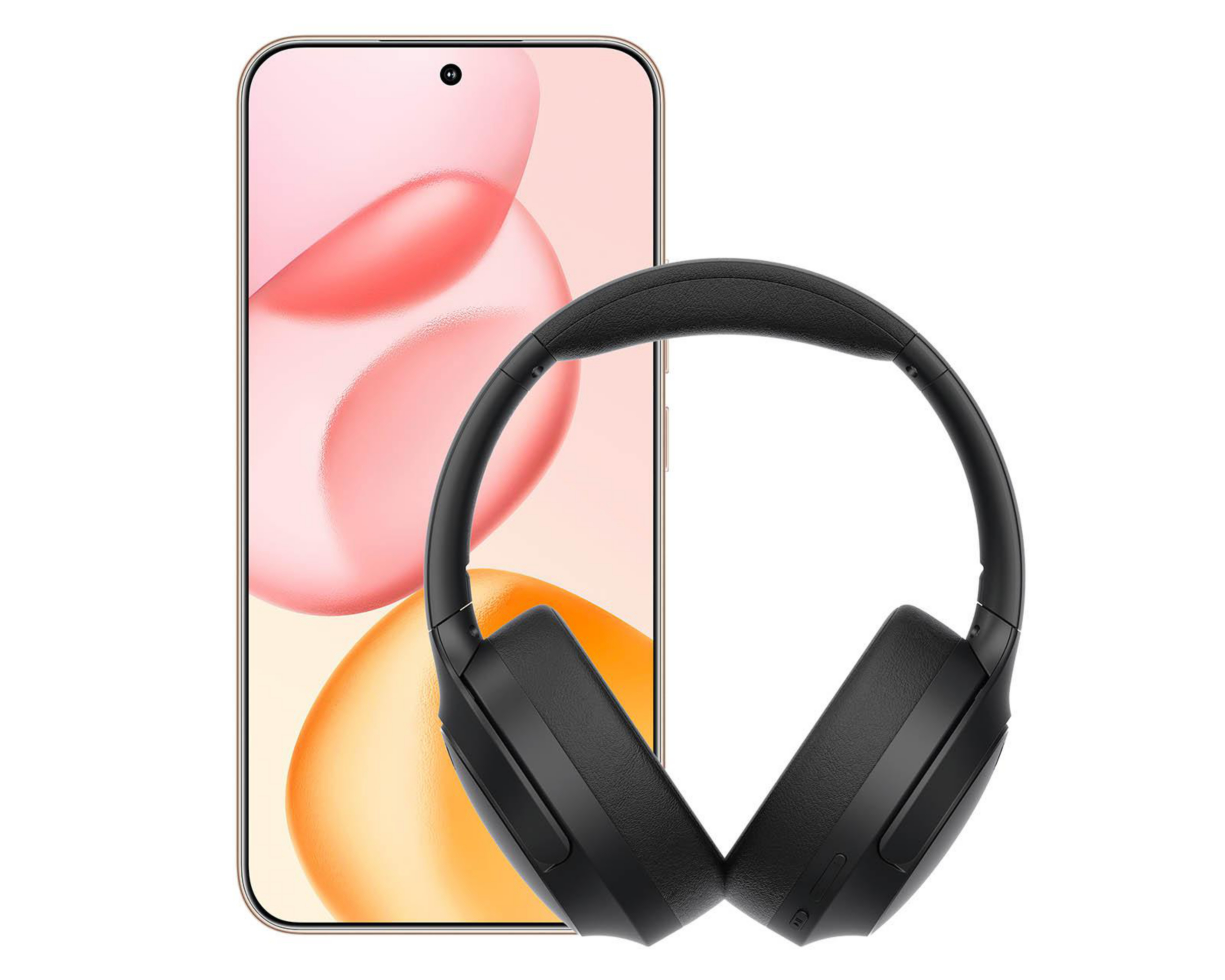Foto 4 pulgar | Telcel Honor 400 512 GB Dorado + Audífonos