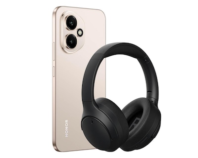 Foto 4 | Telcel Honor 400 512 GB Dorado + Audífonos