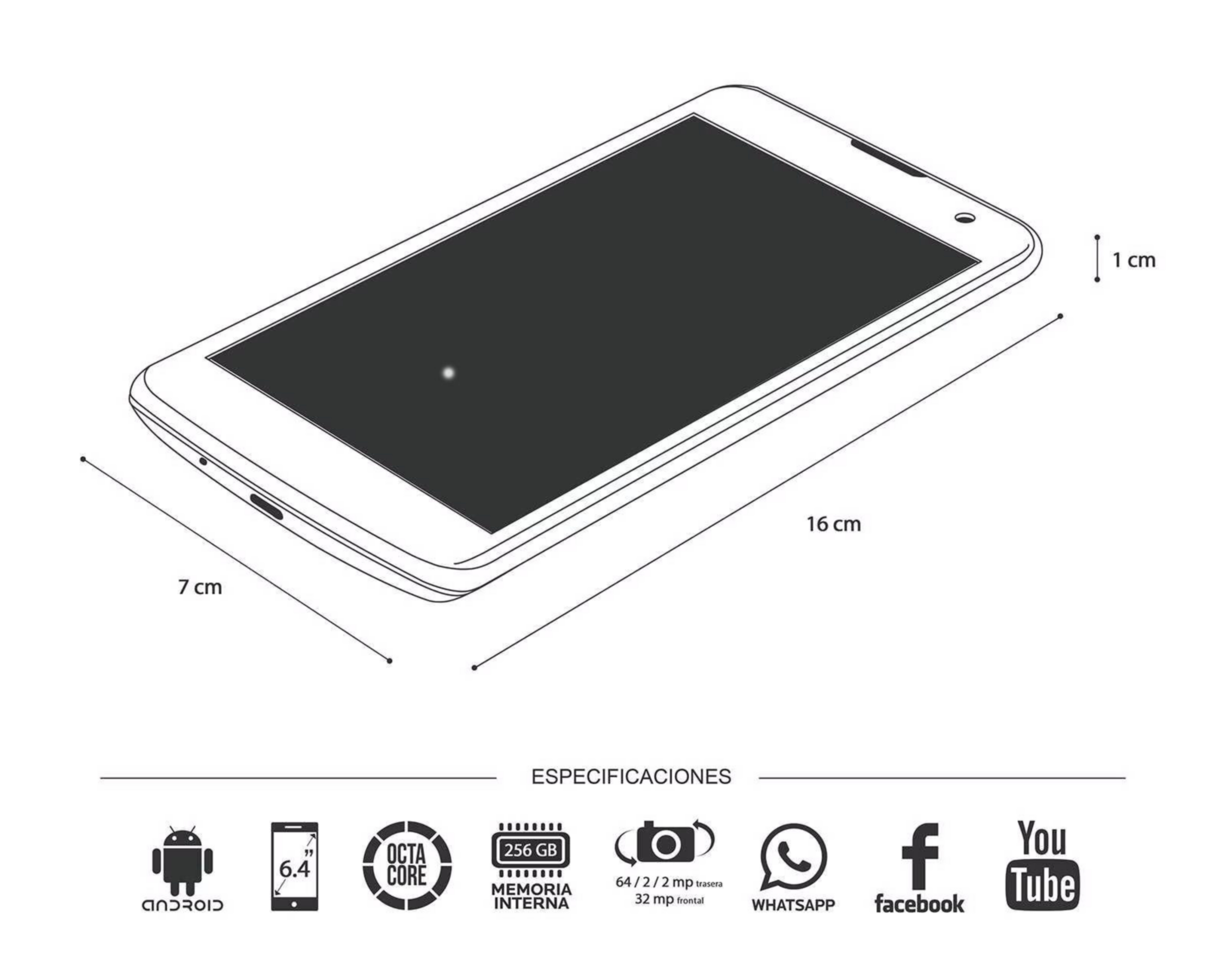 Foto 6 | Celular Oppo Desbloqueado RENO7 256 GB Dorado