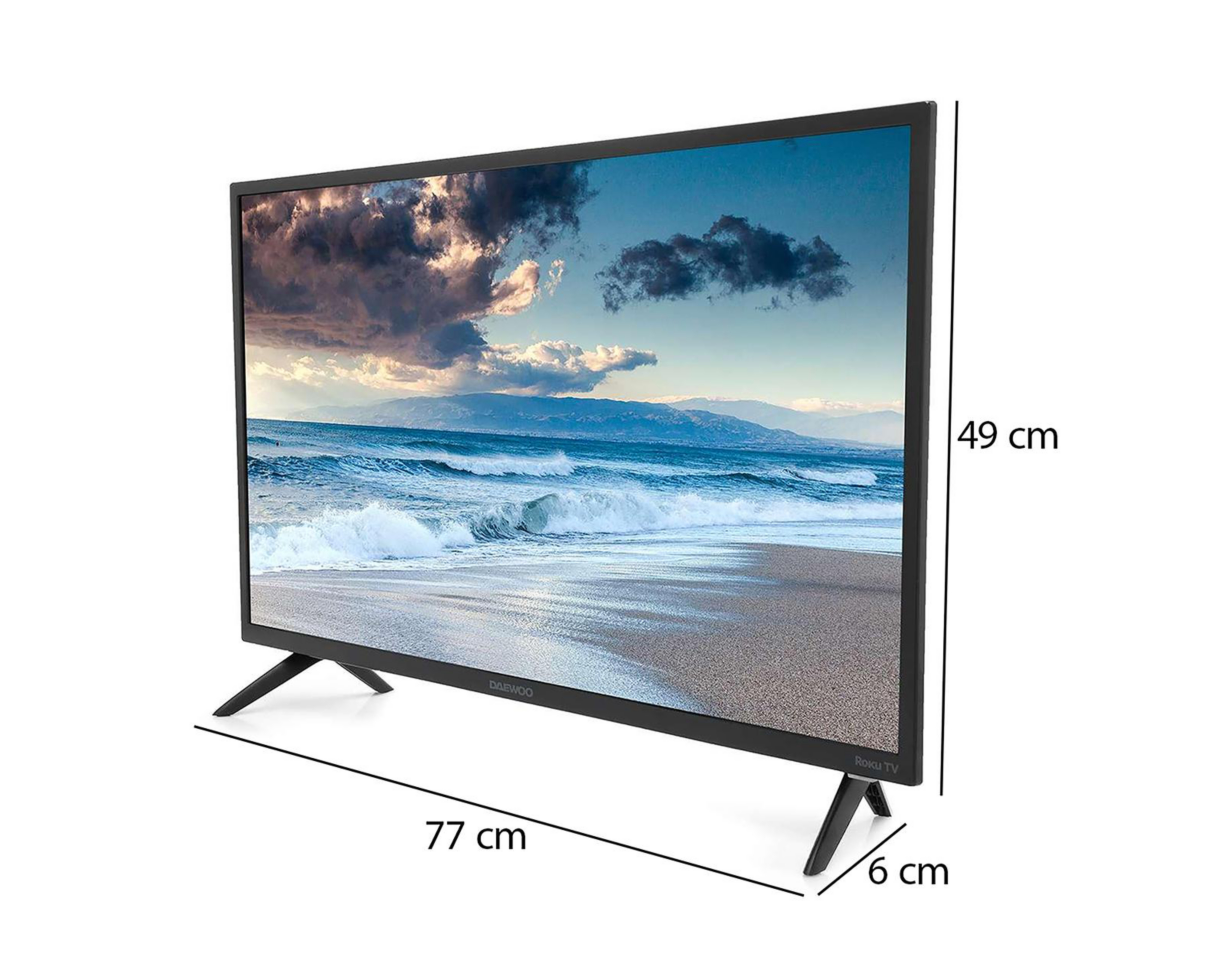 Foto 8 pulgar | Pantalla LED Daewoo 32" HD Smart TV DAW32R