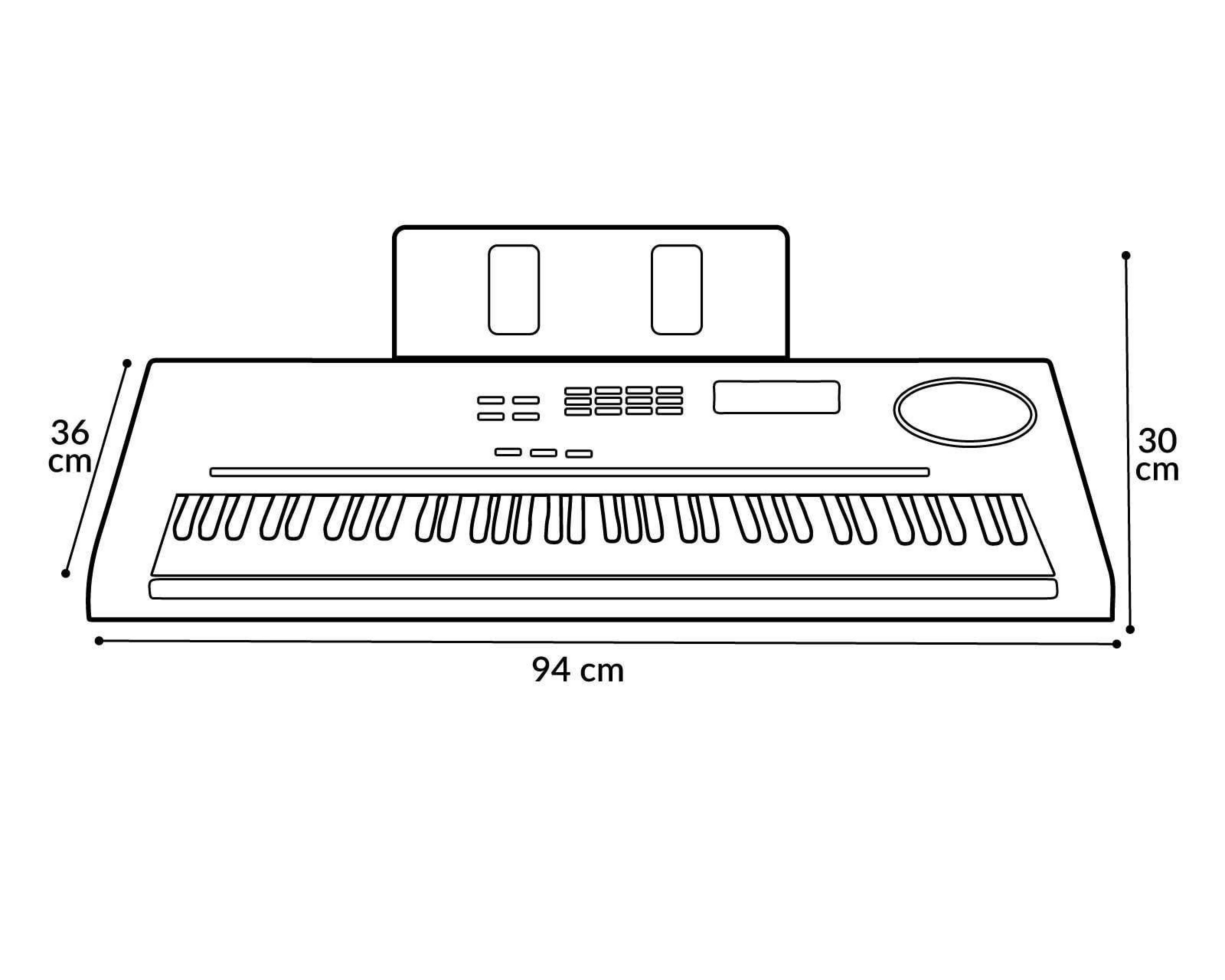 Foto 7 pulgar | Piano Digital Yamaha YPT-370 color Gris