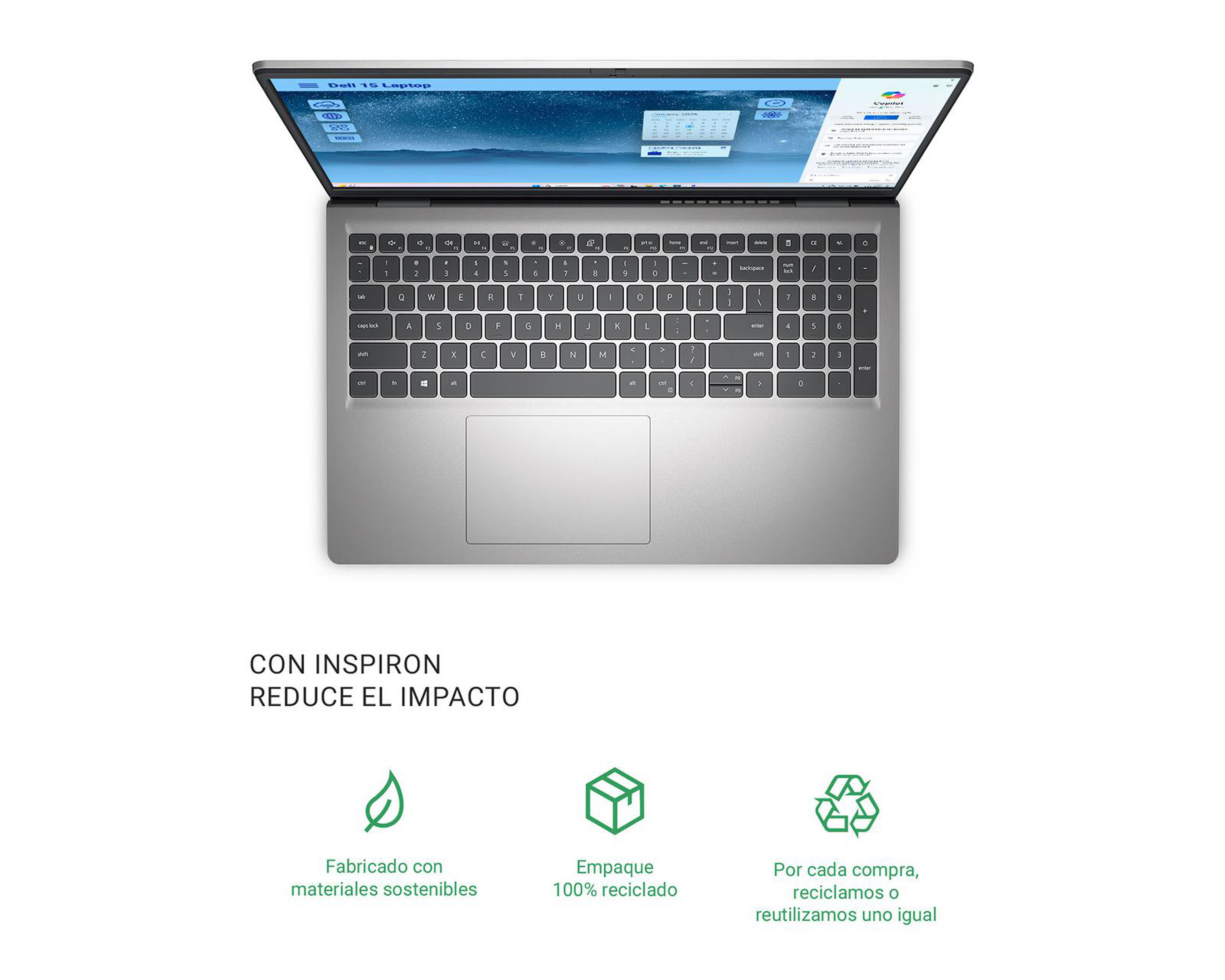 Foto 4 | Laptop Dell 5CDNP 15.6 Pulgadas Windows 11 Home Intel Core i7 16 GB RAM 1 TB SSD Plata