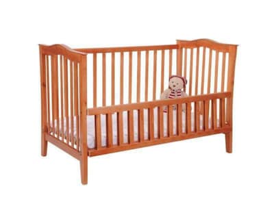 Foto 3 | Cuna Emilia de Madera de Pino color Maple