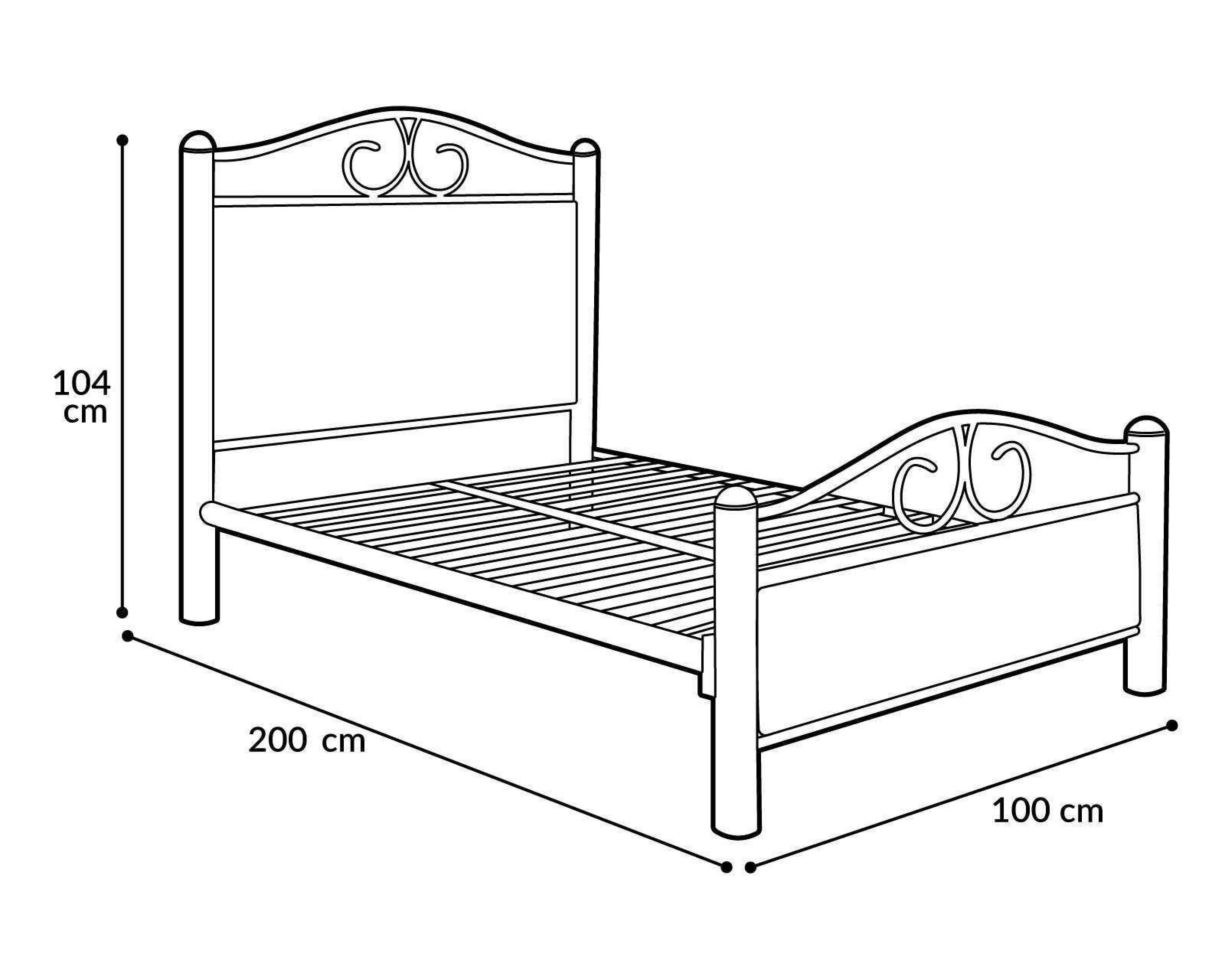 Foto 5 | Cama Chocolate Individual