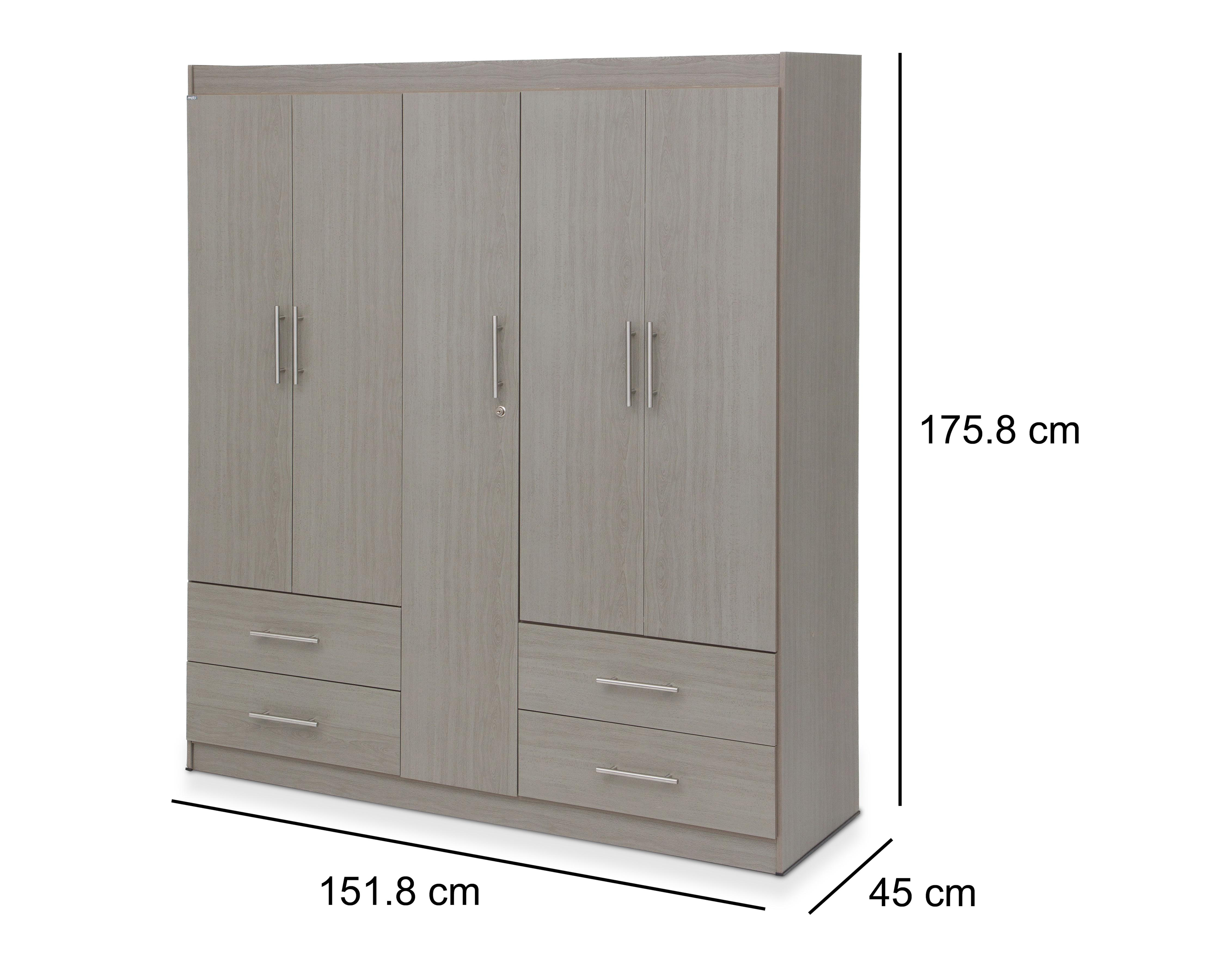 Foto 8 | Ropero Mobi Firenze Fresno 152 cm