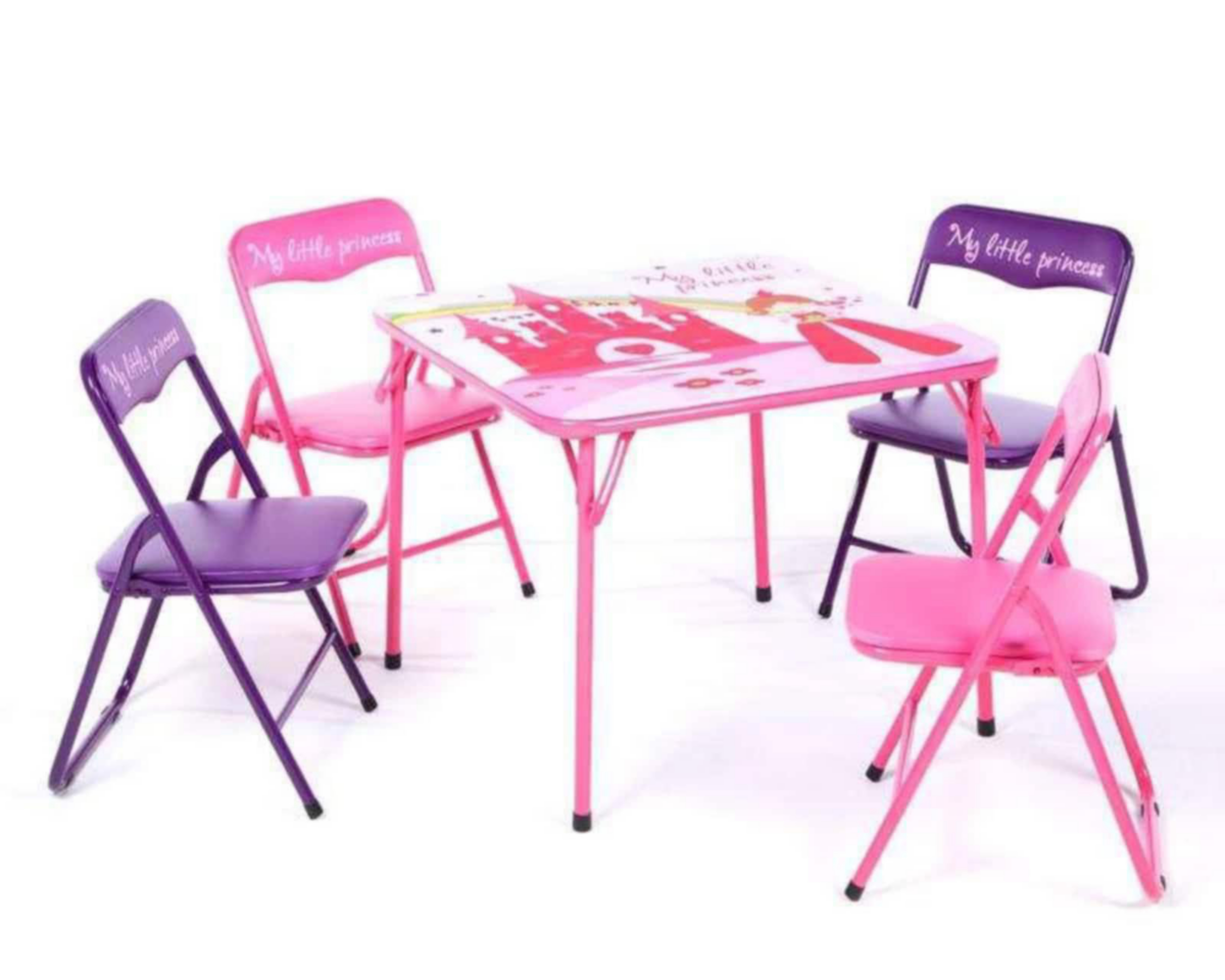 Foto 2 | Mesa Infantil Baby Colors Princess Rosa