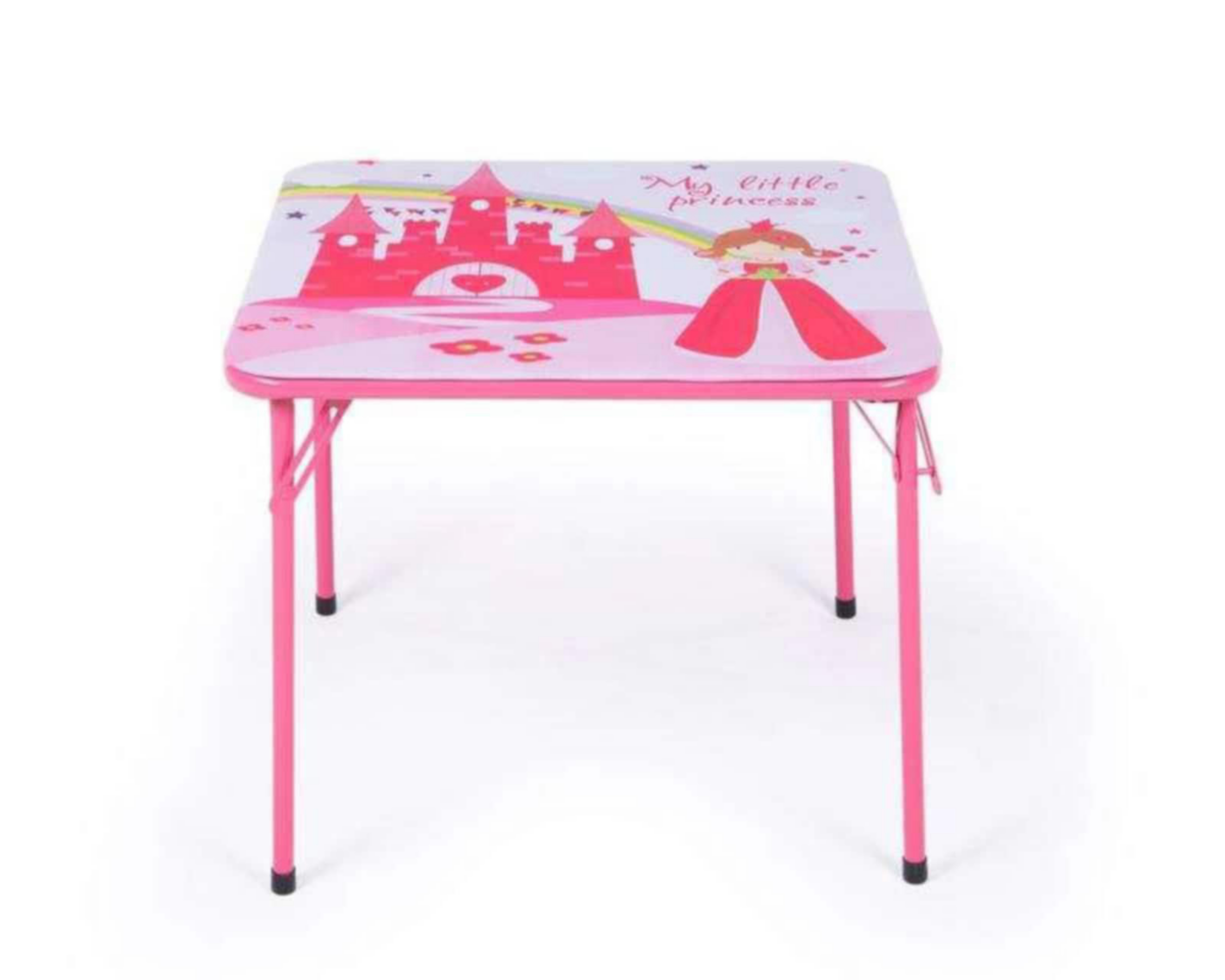 Foto 4 pulgar | Mesa Infantil Baby Colors Princess Rosa