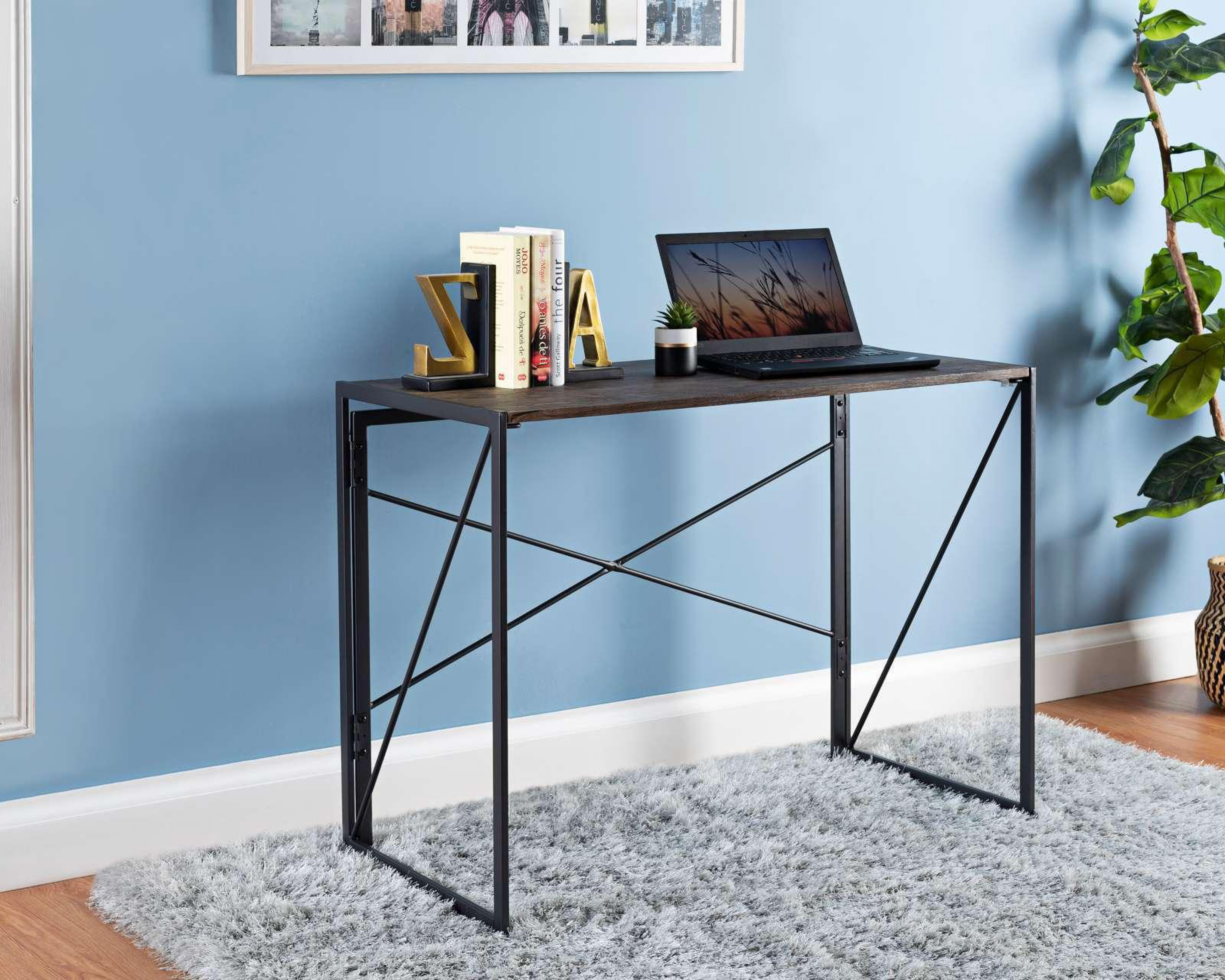 Escritorio Plegable Harper Negro
